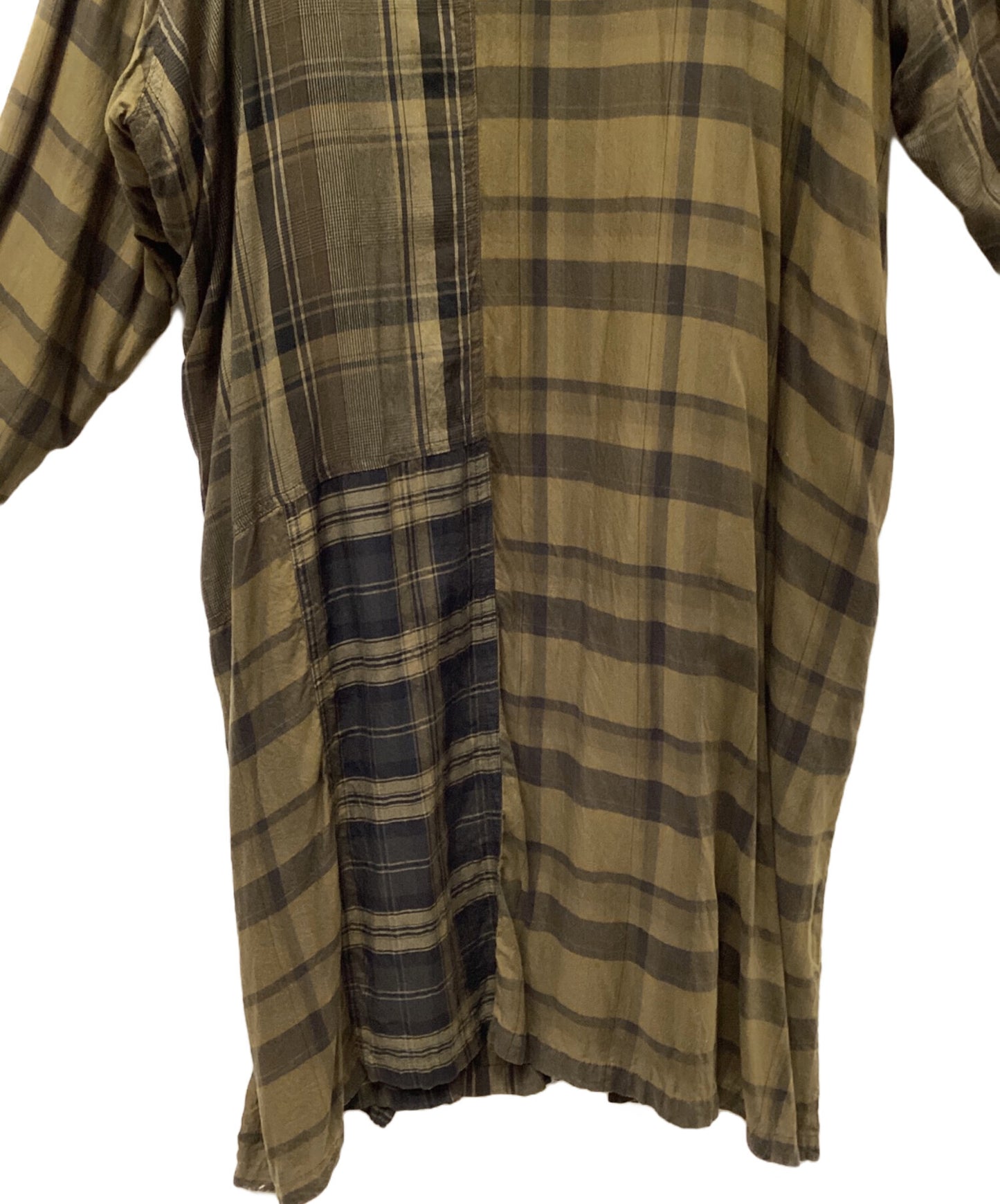 [Pre-owned] Y's PLAID COAT DRESS YX-D03-800