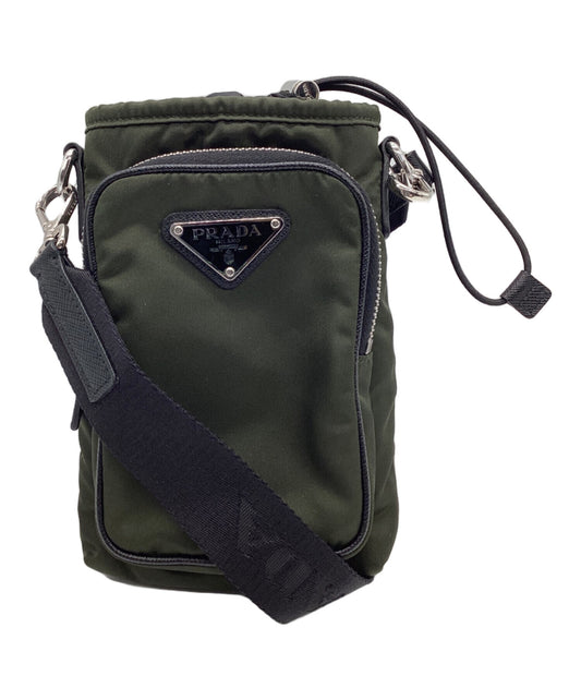 [Pre-owned] PRADA Re-nylon Smart Phone Case 2ZH155
