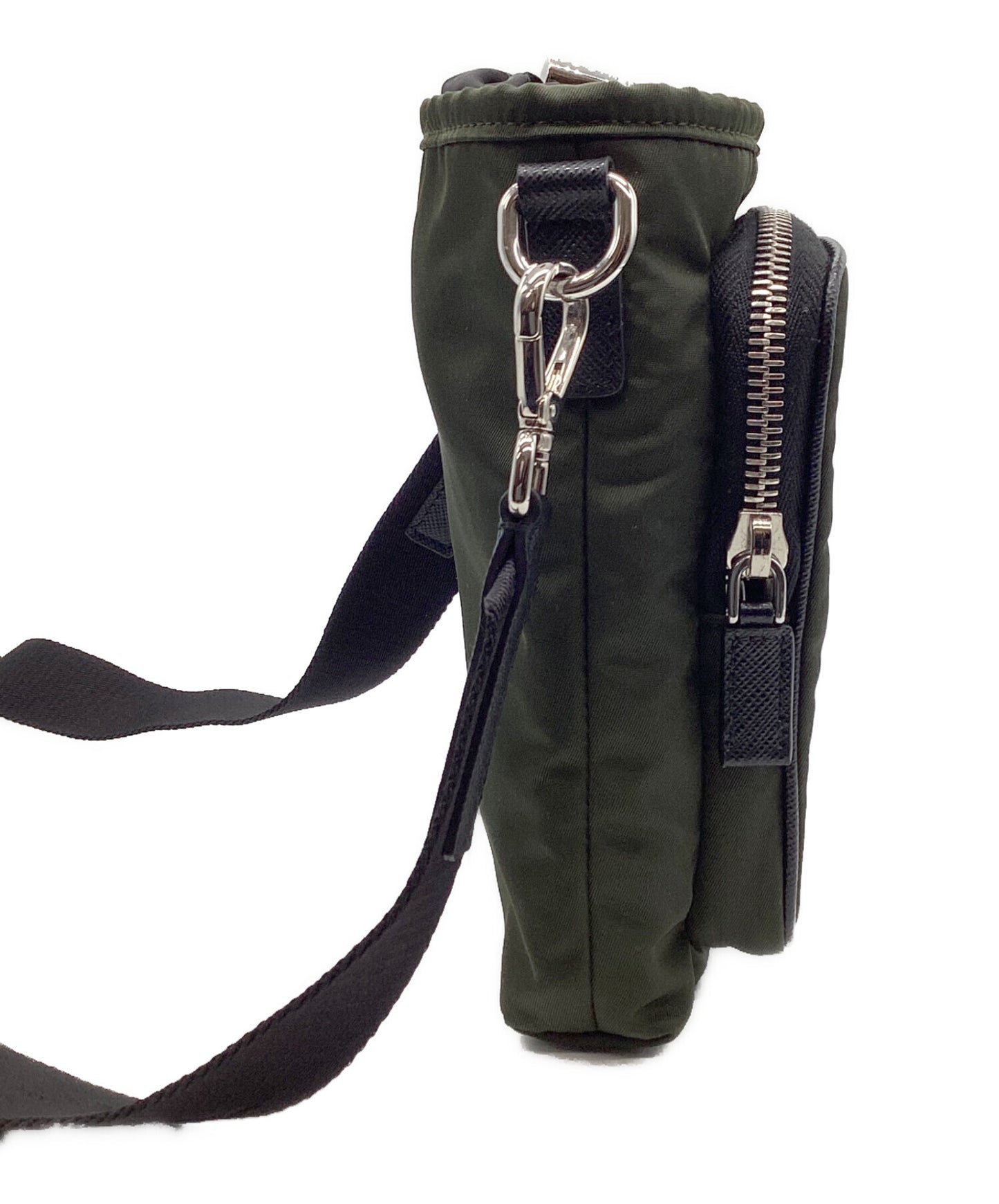 [Pre-owned] PRADA Re-nylon Smart Phone Case 2ZH155