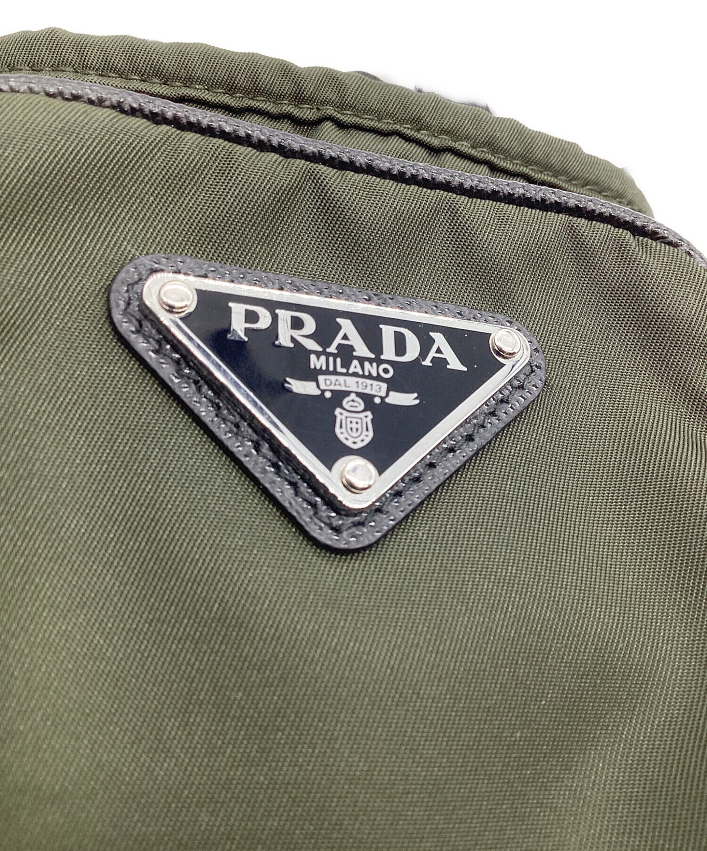 [Pre-owned] PRADA Re-nylon Smart Phone Case 2ZH155