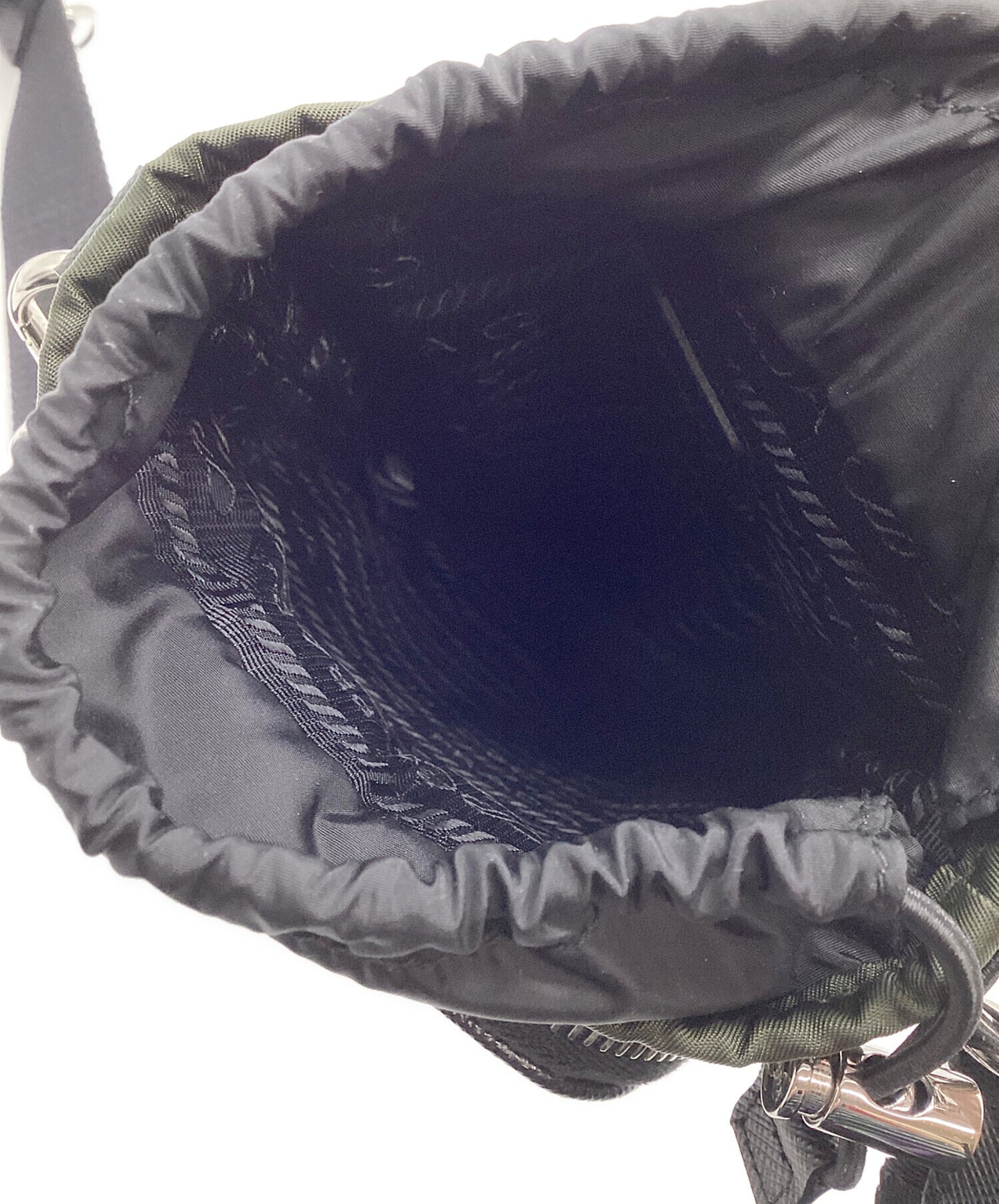 [Pre-owned] PRADA Re-nylon Smart Phone Case 2ZH155