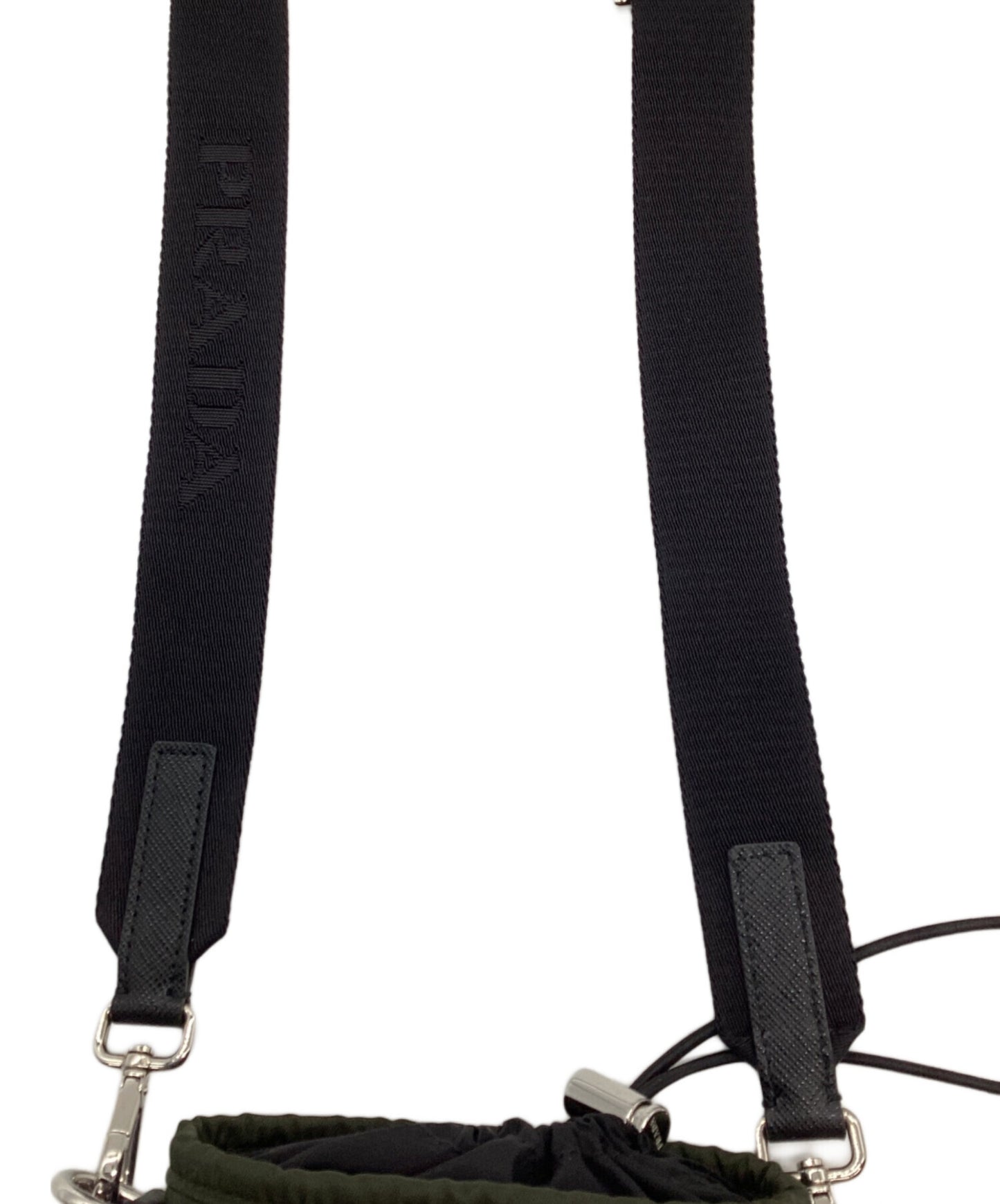 [Pre-owned] PRADA Re-nylon Smart Phone Case 2ZH155