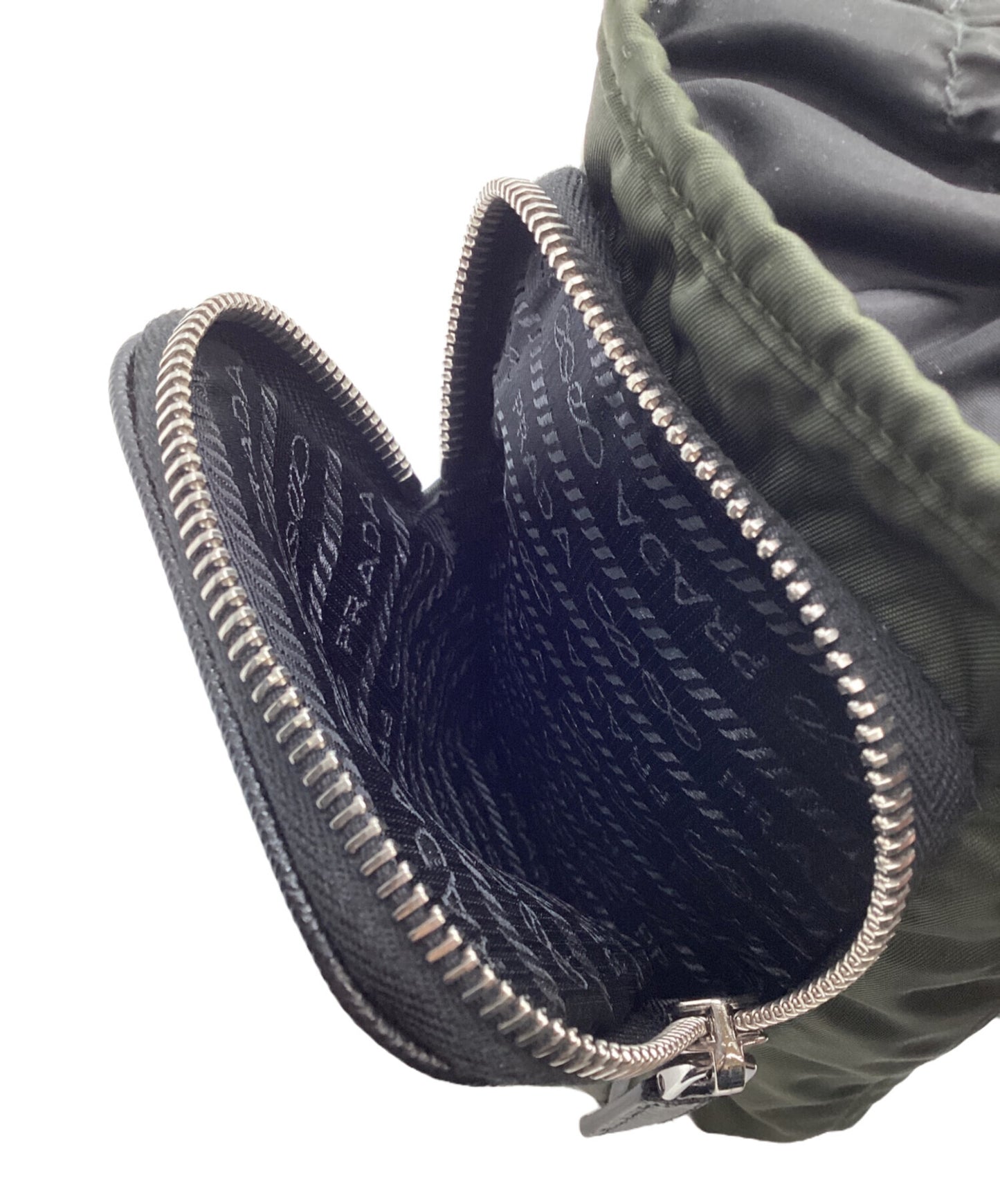 [Pre-owned] PRADA Re-nylon Smart Phone Case 2ZH155