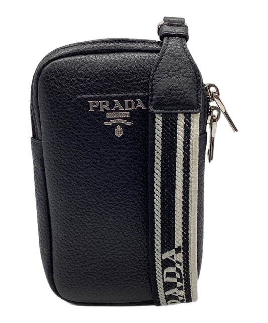 [Pre-owned] PRADA VIT.DAINO SOFT / NERO 1BP027 2DKV F0002