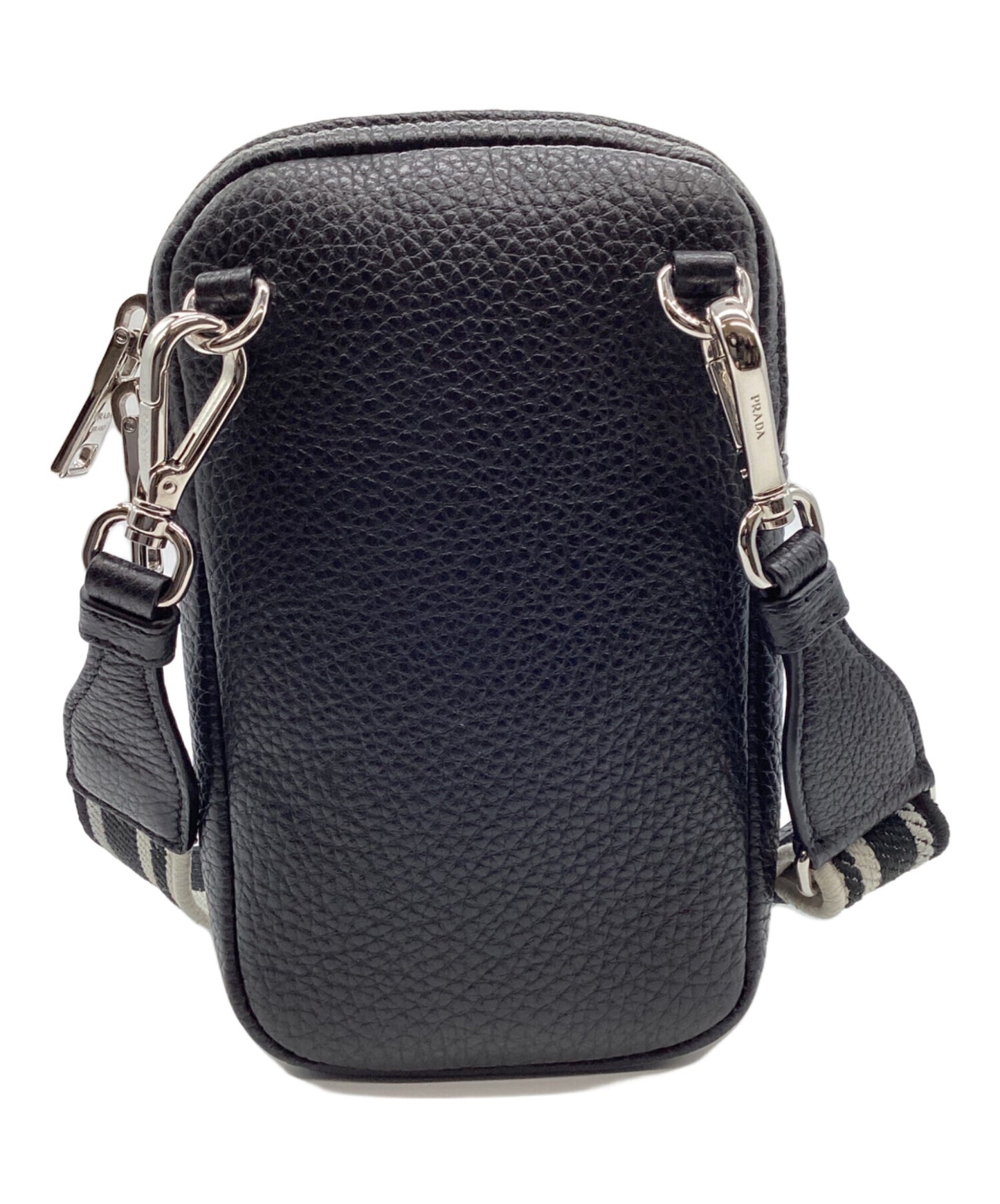 [Pre-owned] PRADA VIT.DAINO SOFT / NERO 1BP027 2DKV F0002