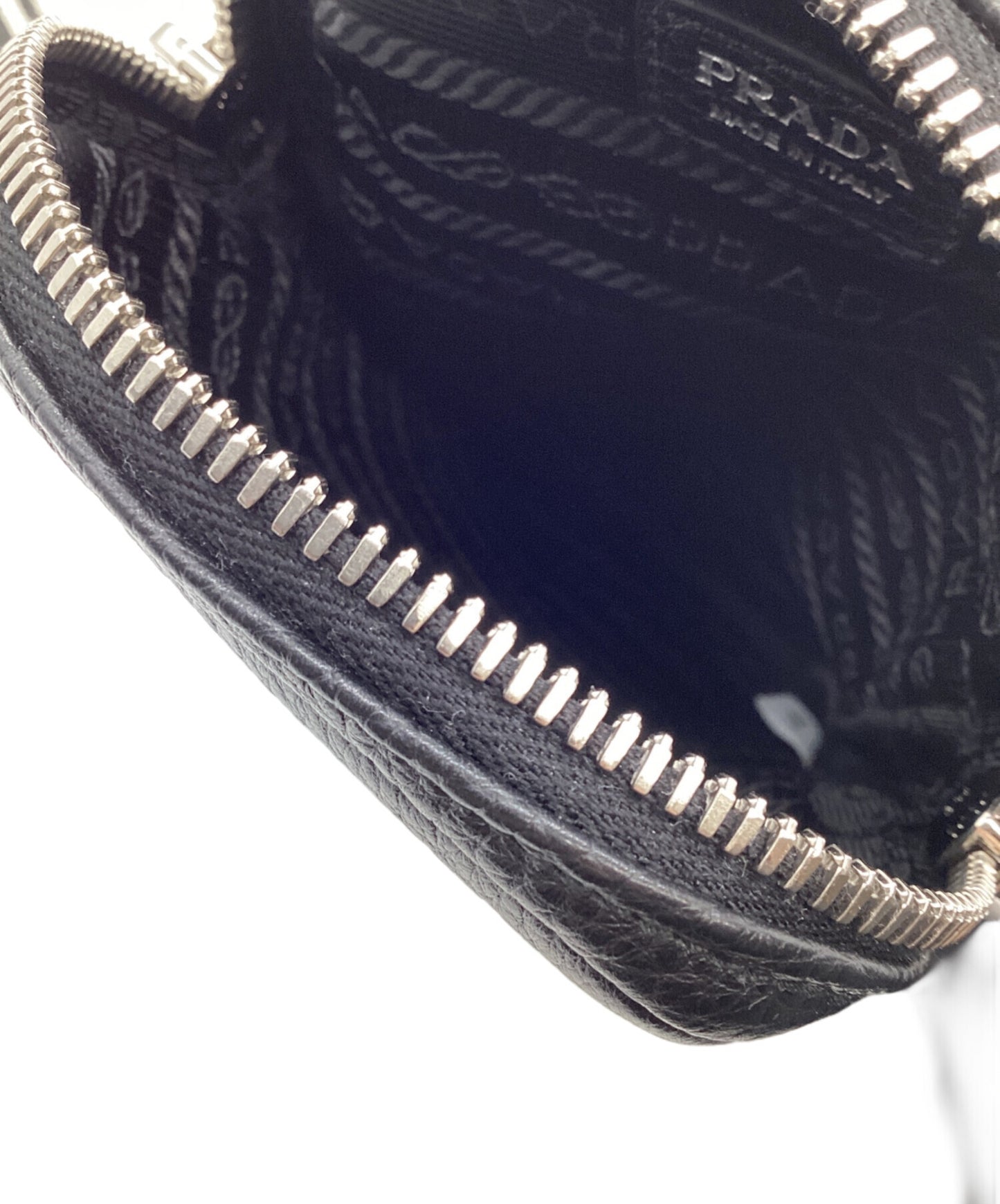 [Pre-owned] PRADA VIT.DAINO SOFT / NERO 1BP027 2DKV F0002