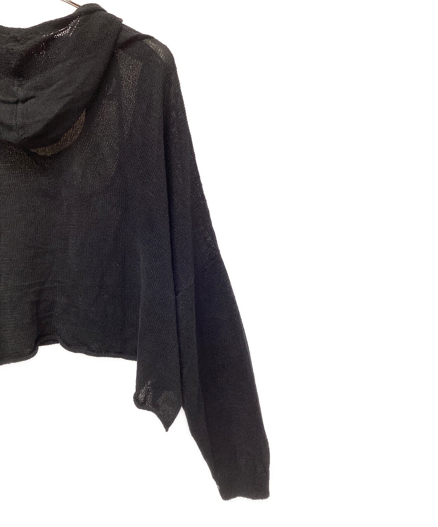 [Pre-owned] Y's JERSEY BROAD STITCH SKIPPER HOODIE PULLOVER YT-K88-682