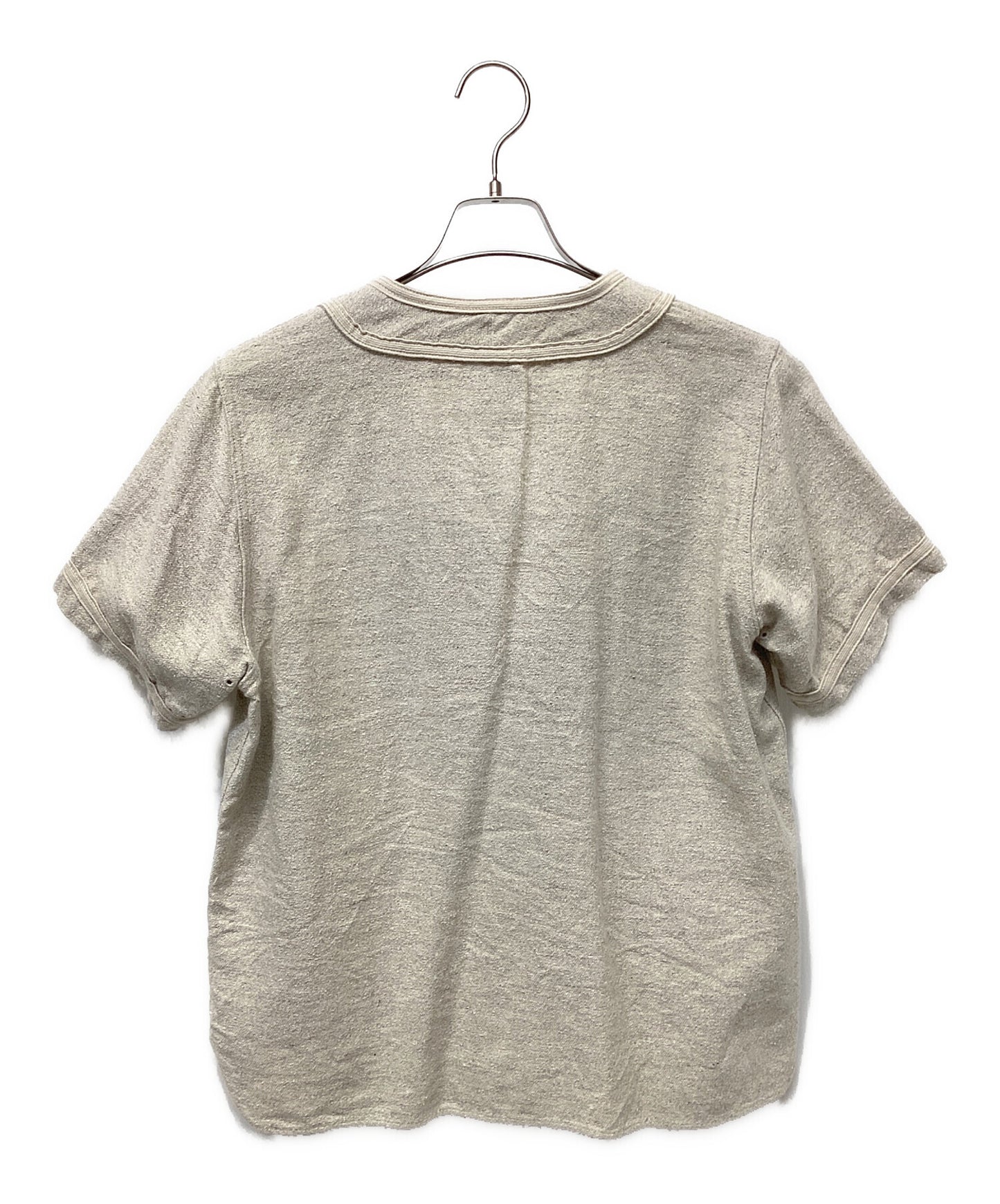 [Pre-owned] VISVIM DUGOUT SHIRT S/S WOOL/LINEN 0115105011029