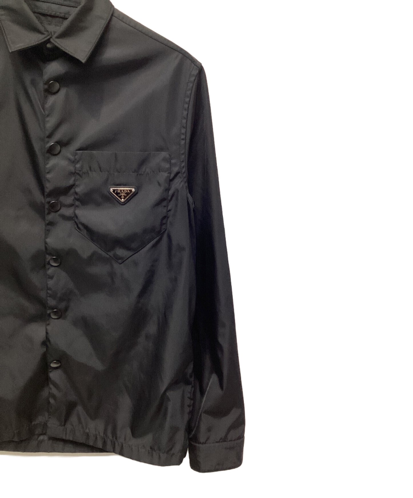 [Pre-owned] PRADA Triangle Logo Coach Jacket SC514 S202