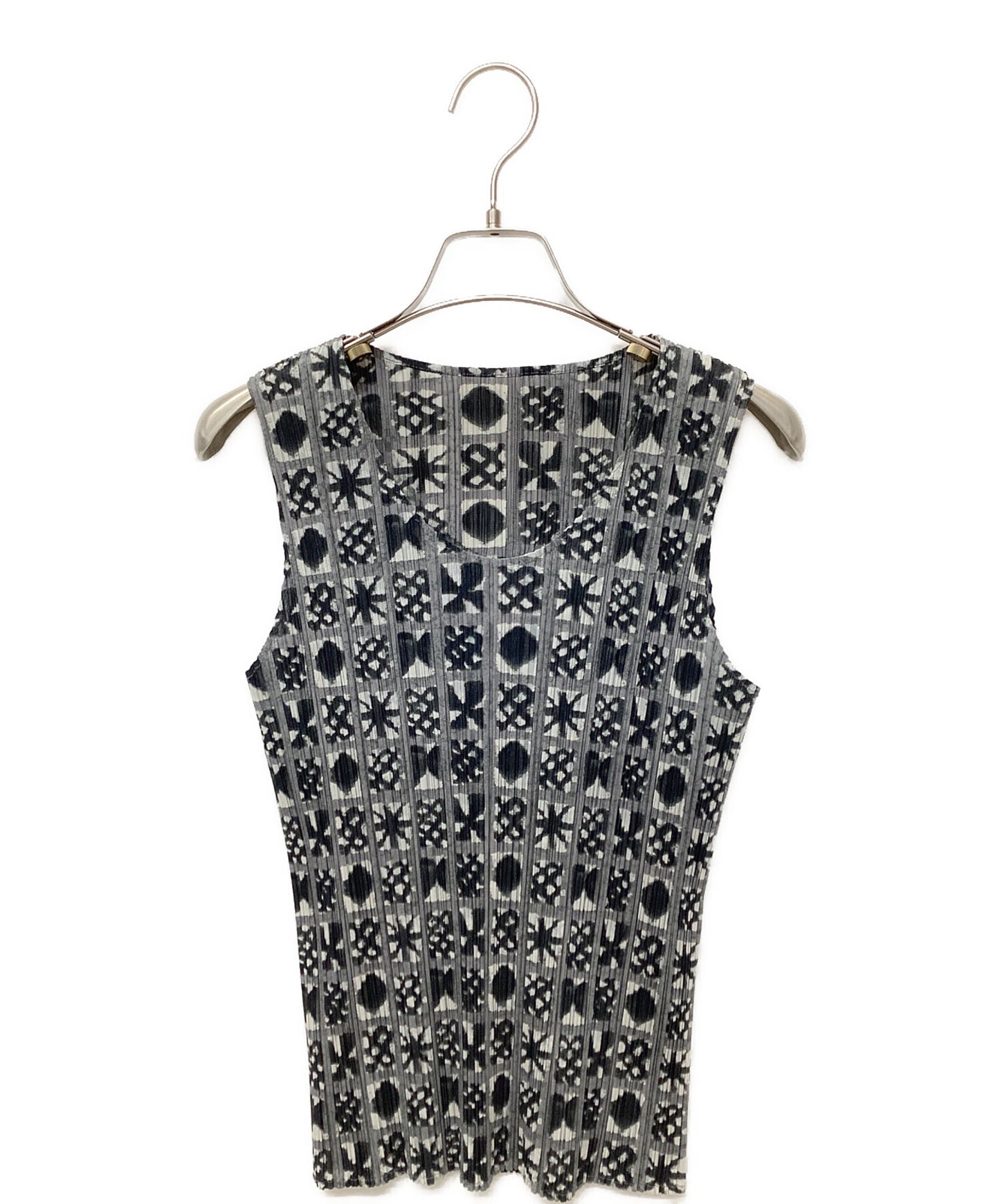 [Pre-owned] PLEATS PLEASE sleeveless blouse PP94-JK600