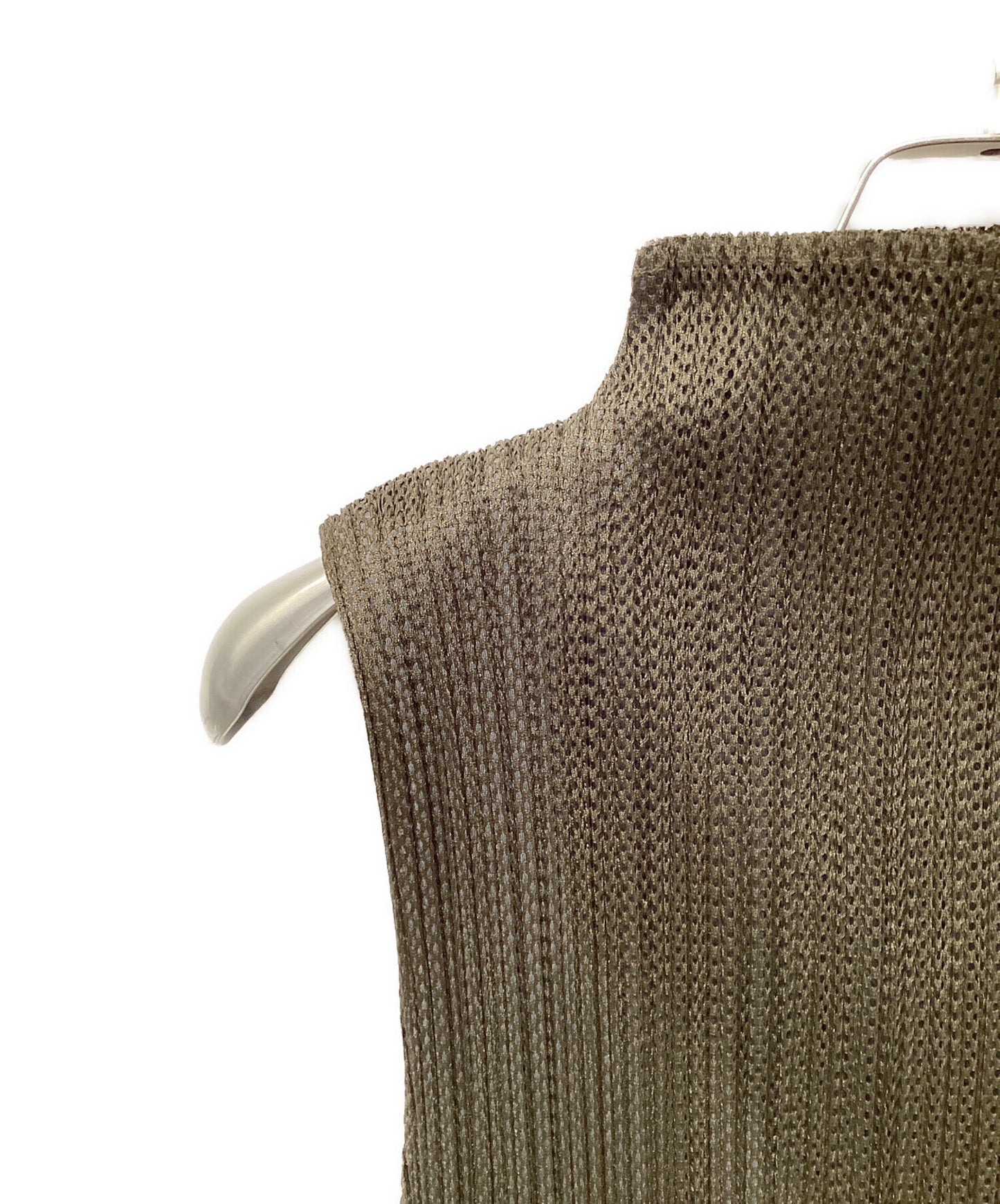 [Pre-owned] PLEATS PLEASE sleeveless blouse PP14-JK672