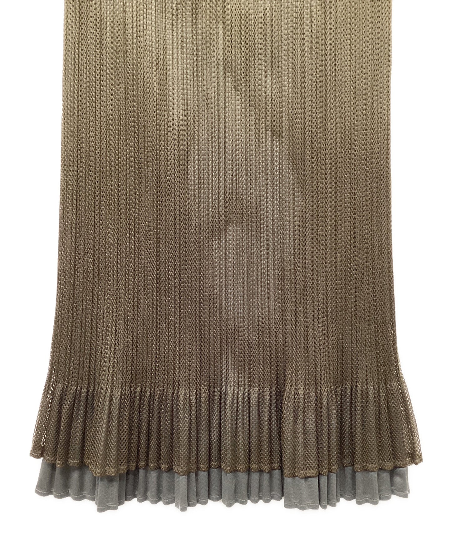 [Pre-owned] PLEATS PLEASE tricot pleated skirt PP14-JG574