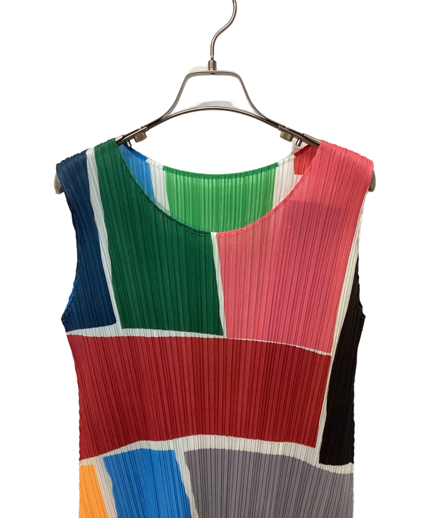 [Pre-owned] PLEATS PLEASE Sleeveless dress PP61-JH733