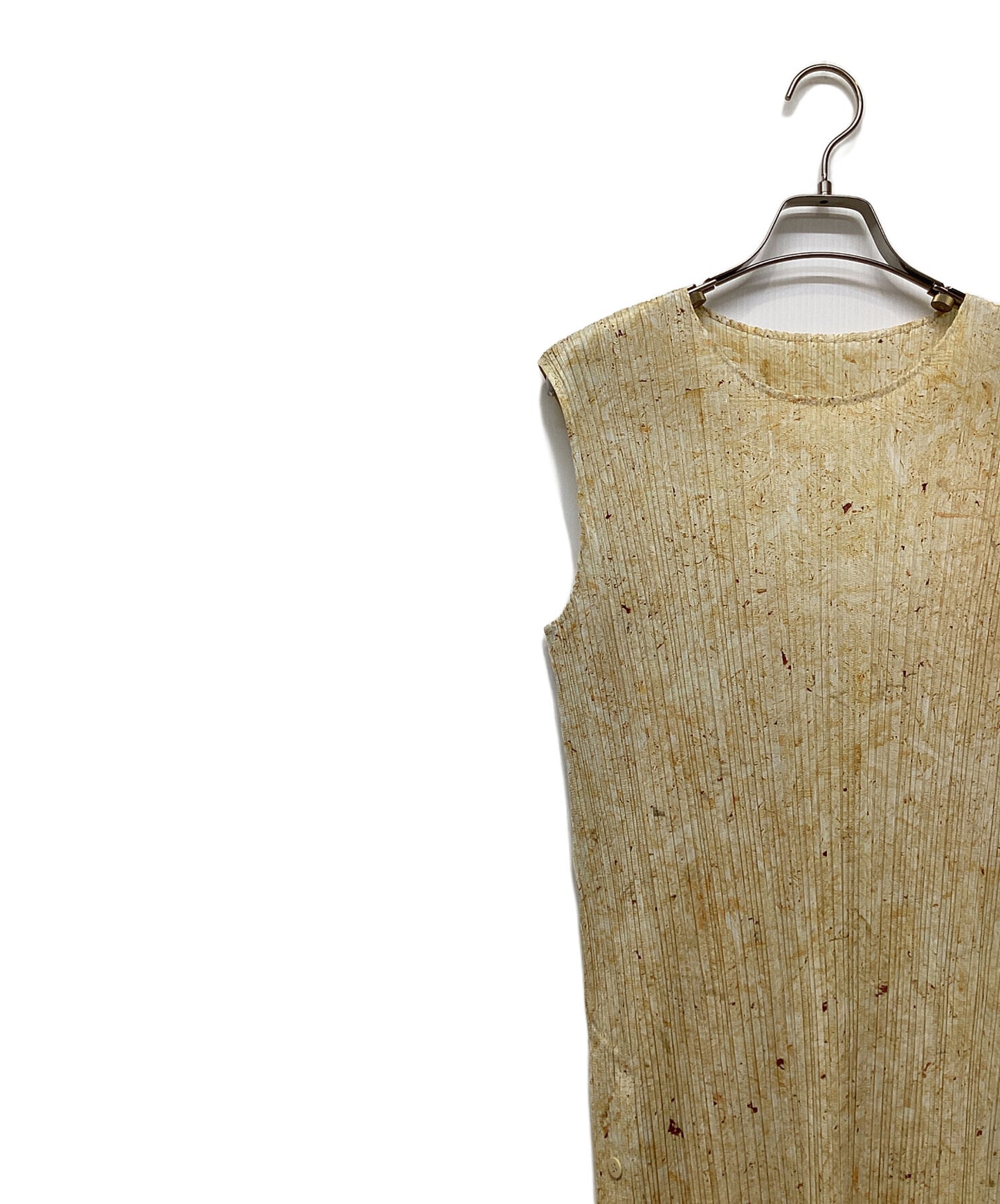 [Pre-owned] PLEATS PLEASE sleeveless cut and sewn PP91-JH145