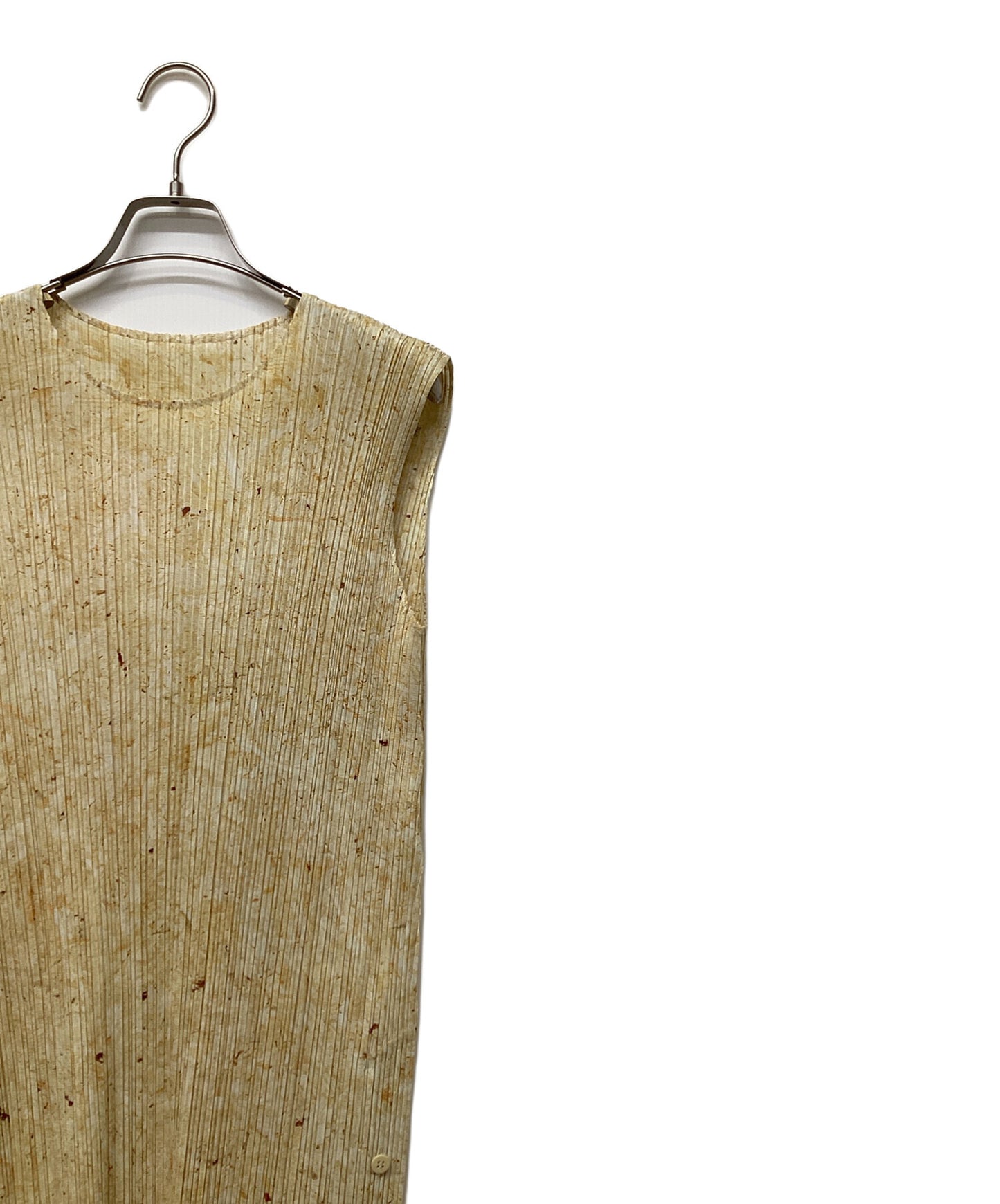 [Pre-owned] PLEATS PLEASE sleeveless cut and sewn PP91-JH145