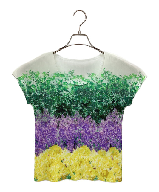 [Pre-owned] PLEATS PLEASE short-sleeved cut-and-sew PP13FK332