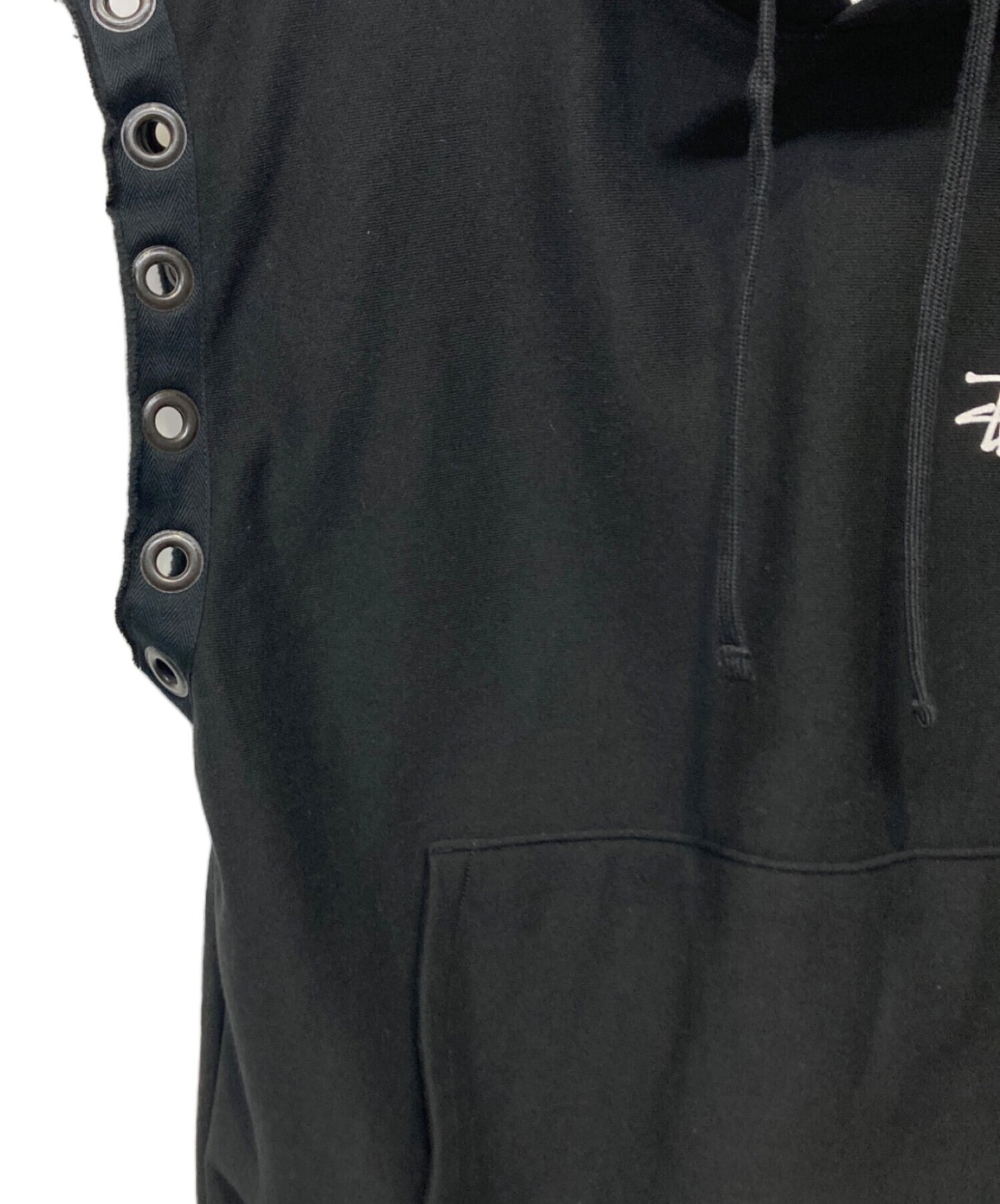 [Pre-owned] stussy Sleeveless Custom Pullover Hoodie WM-T909