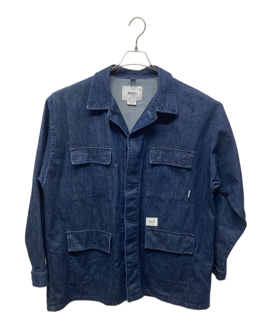 [Pre-owned] WTAPS JMOD LS COTTON DENIM PASTHG 231wvdt-shm02