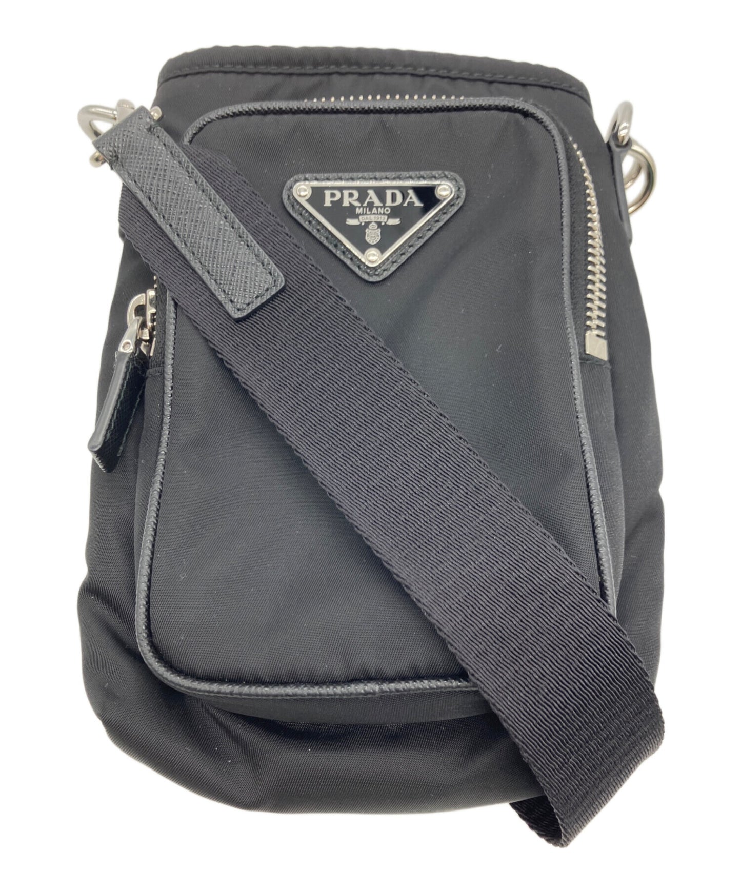 [Pre-owned] PRADA Re-Nylon Smart Phone Case 2ZH155