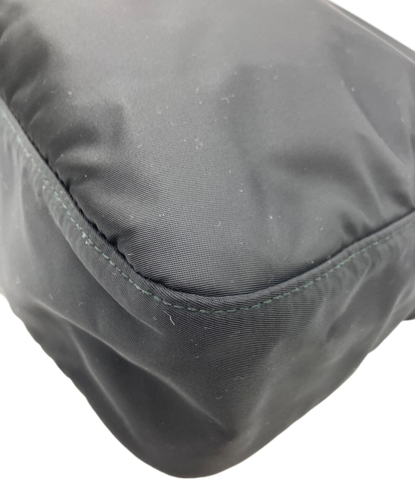 [Pre-owned] PRADA Re-Nylon Saffiano leather shoulder bag 1BC421