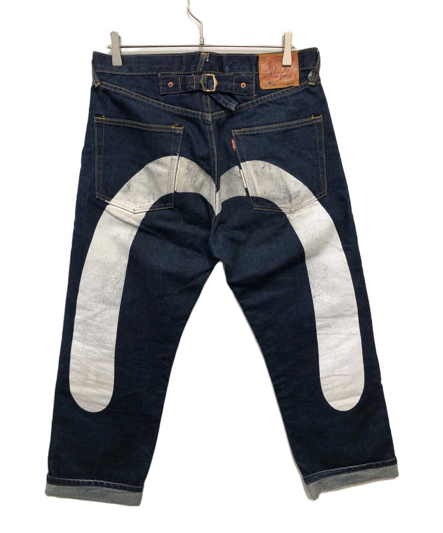 [Pre-owned] EVISU Big Camome Denim Pants 2006