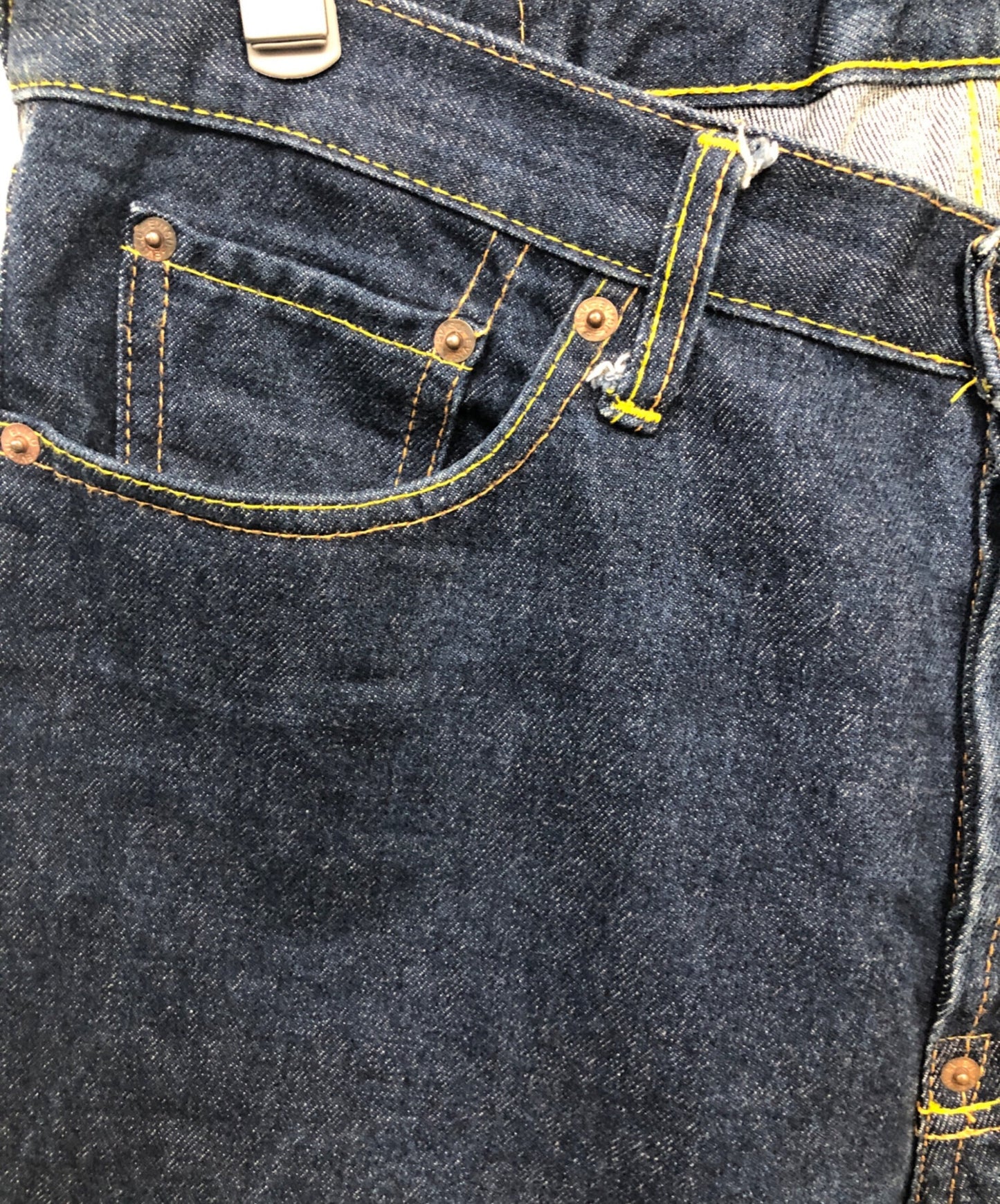 [Pre-owned] EVISU Big Camome Denim Pants 2006