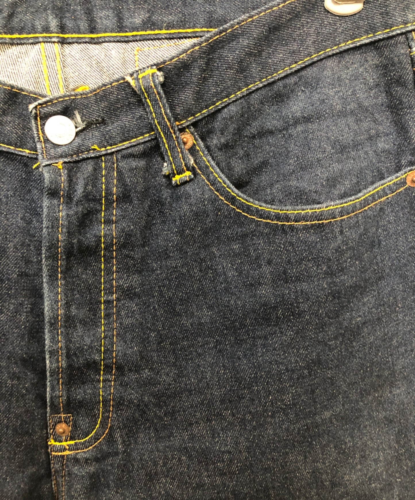 [Pre-owned] EVISU Big Camome Denim Pants 2006