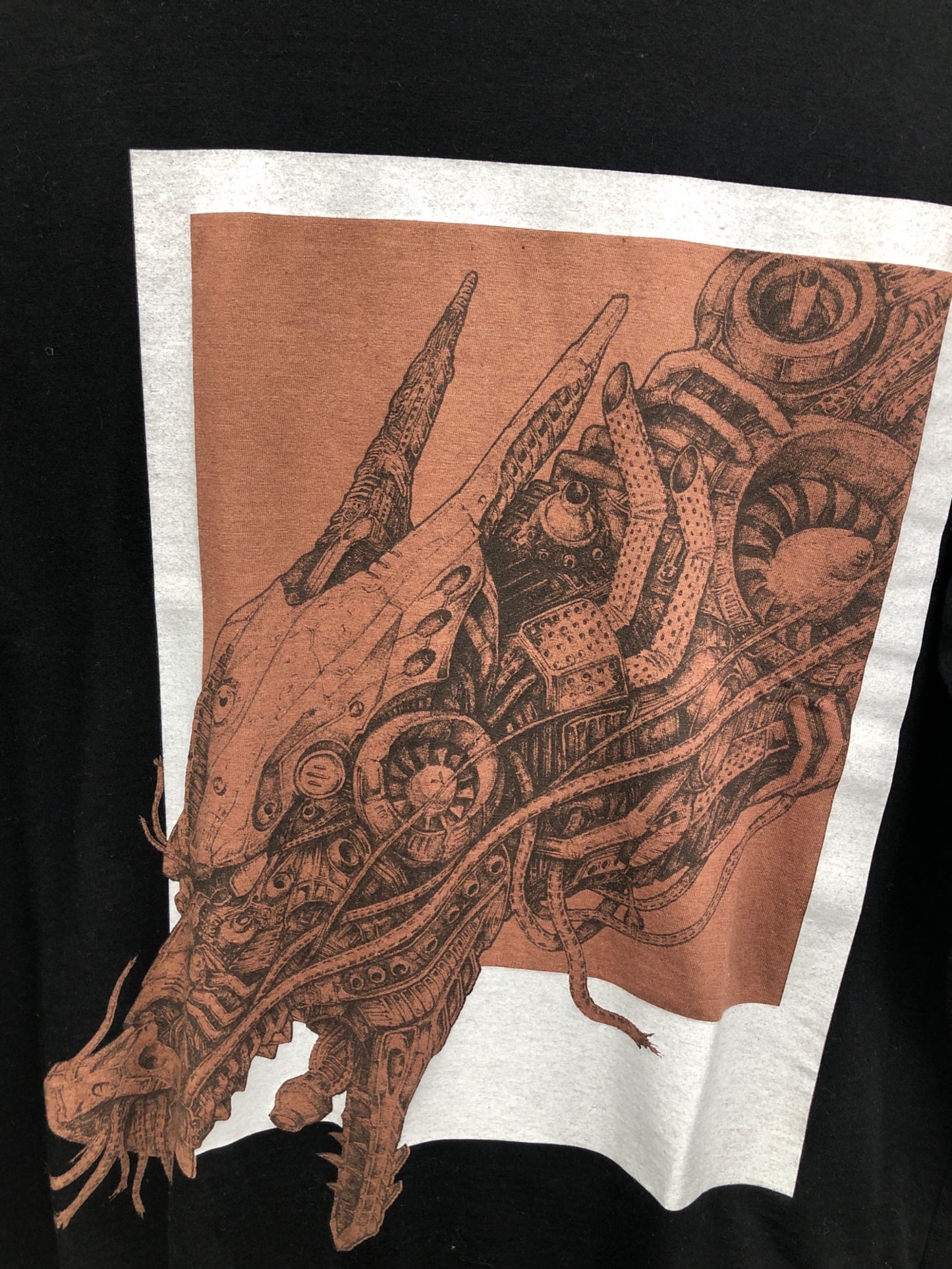 [Pre-owned] Yohji Yamamoto pour homme printed cut-and-sew HF-T11-073