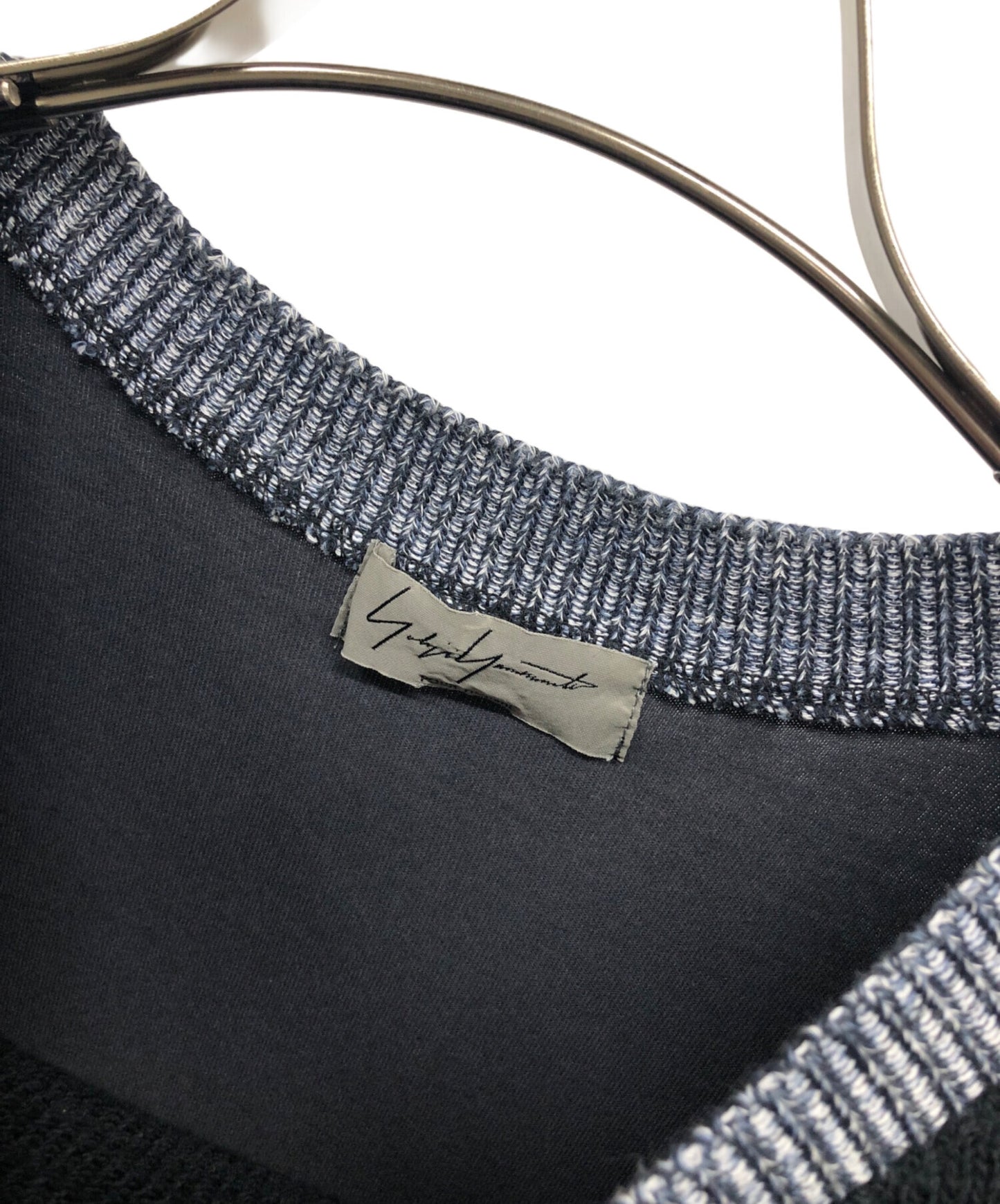 [Pre-owned] Yohji Yamamoto pour homme knit-to-knit HR-K90-870