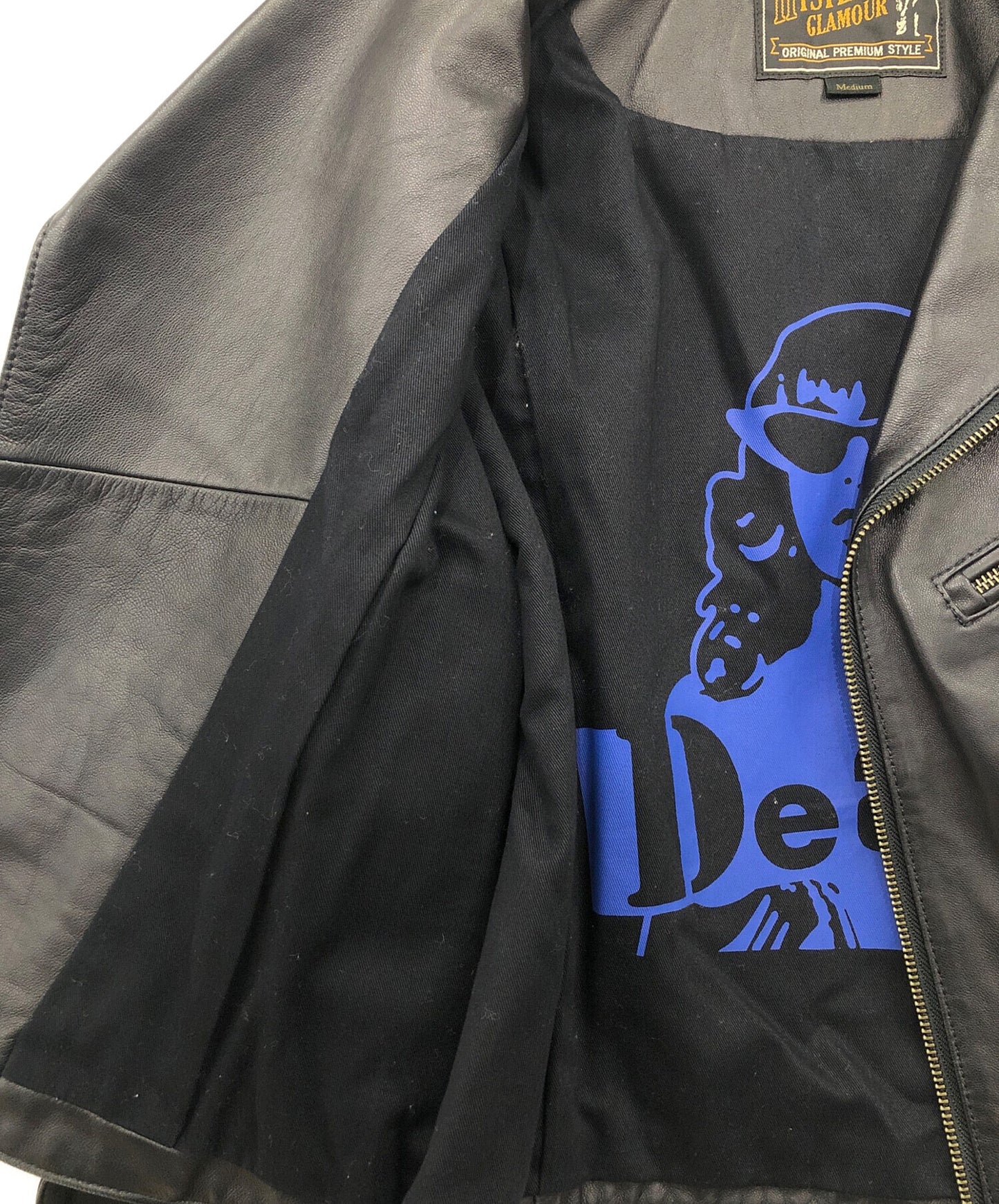 [Pre-owned] Hysteric Glamour racing jacket 01183LB02