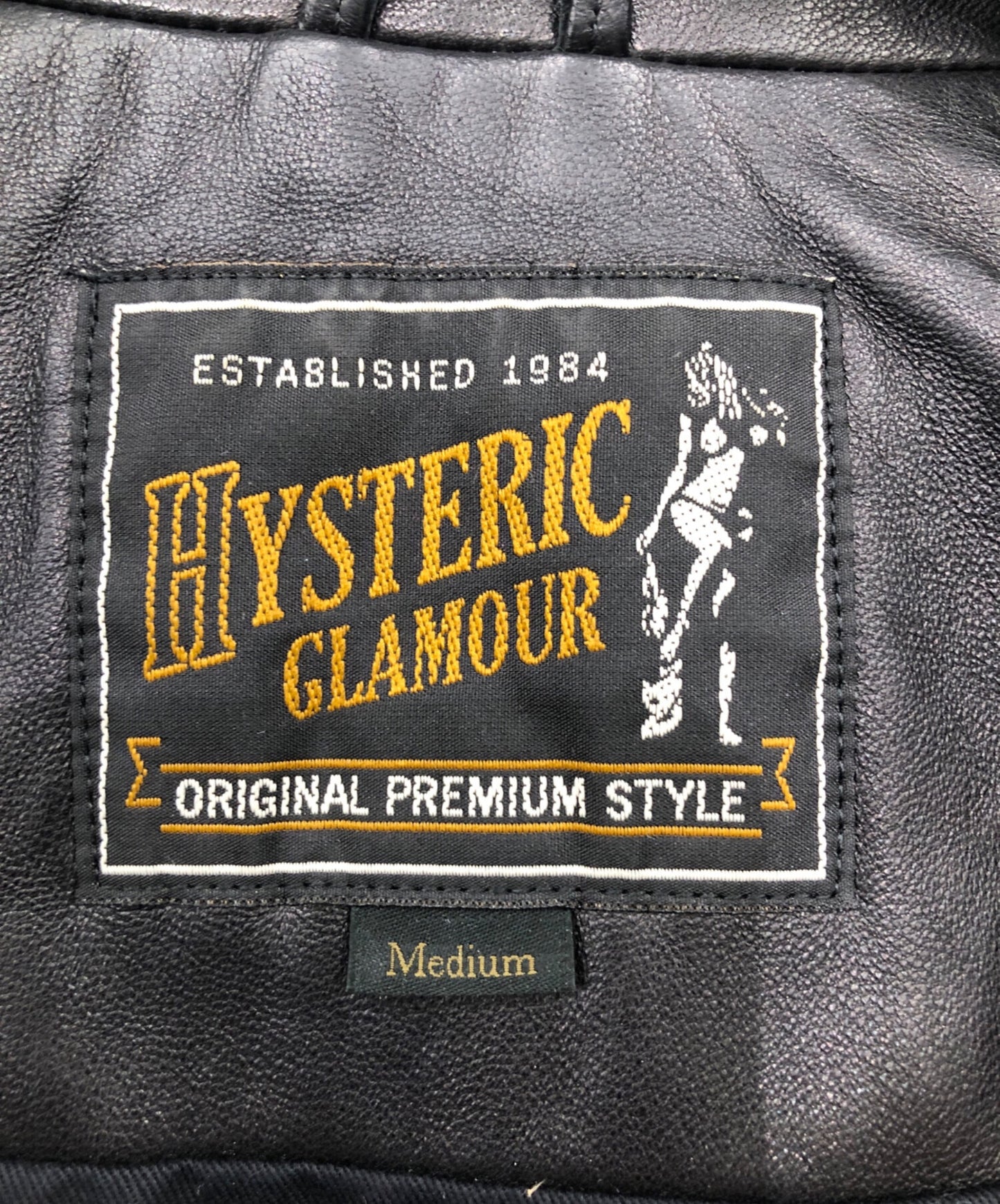 [Pre-owned] Hysteric Glamour racing jacket 01183LB02