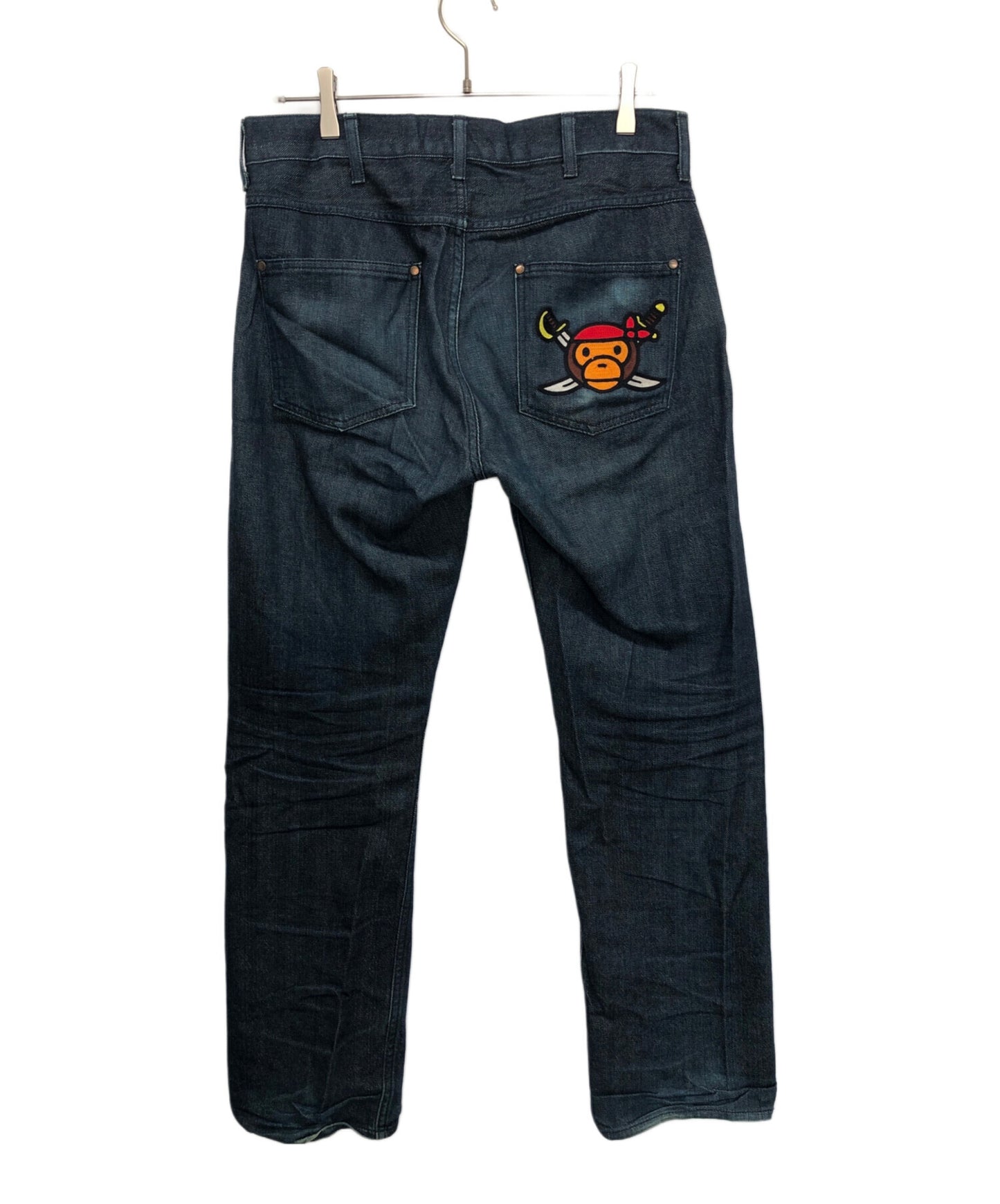 [Pre-owned] A BATHING APE denim pants 4860-150-010