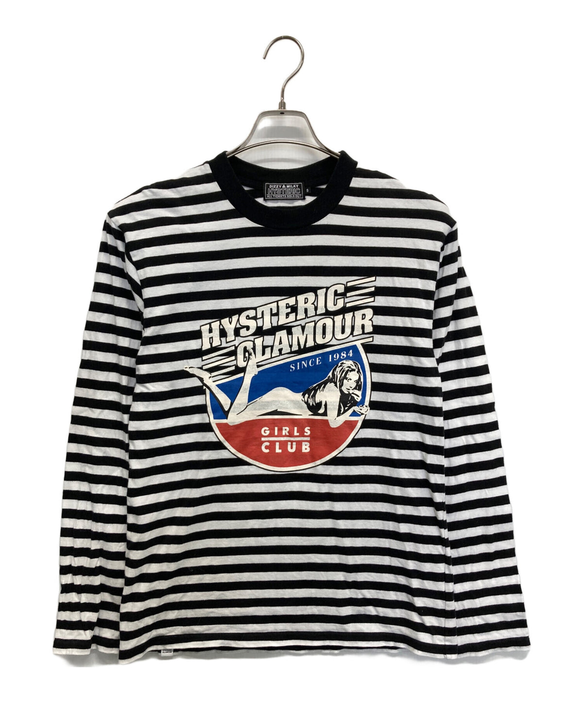 [Pre-owned] Hysteric Glamour Long-sleeved cut and sewn GIRLS CLUB 02223CL05