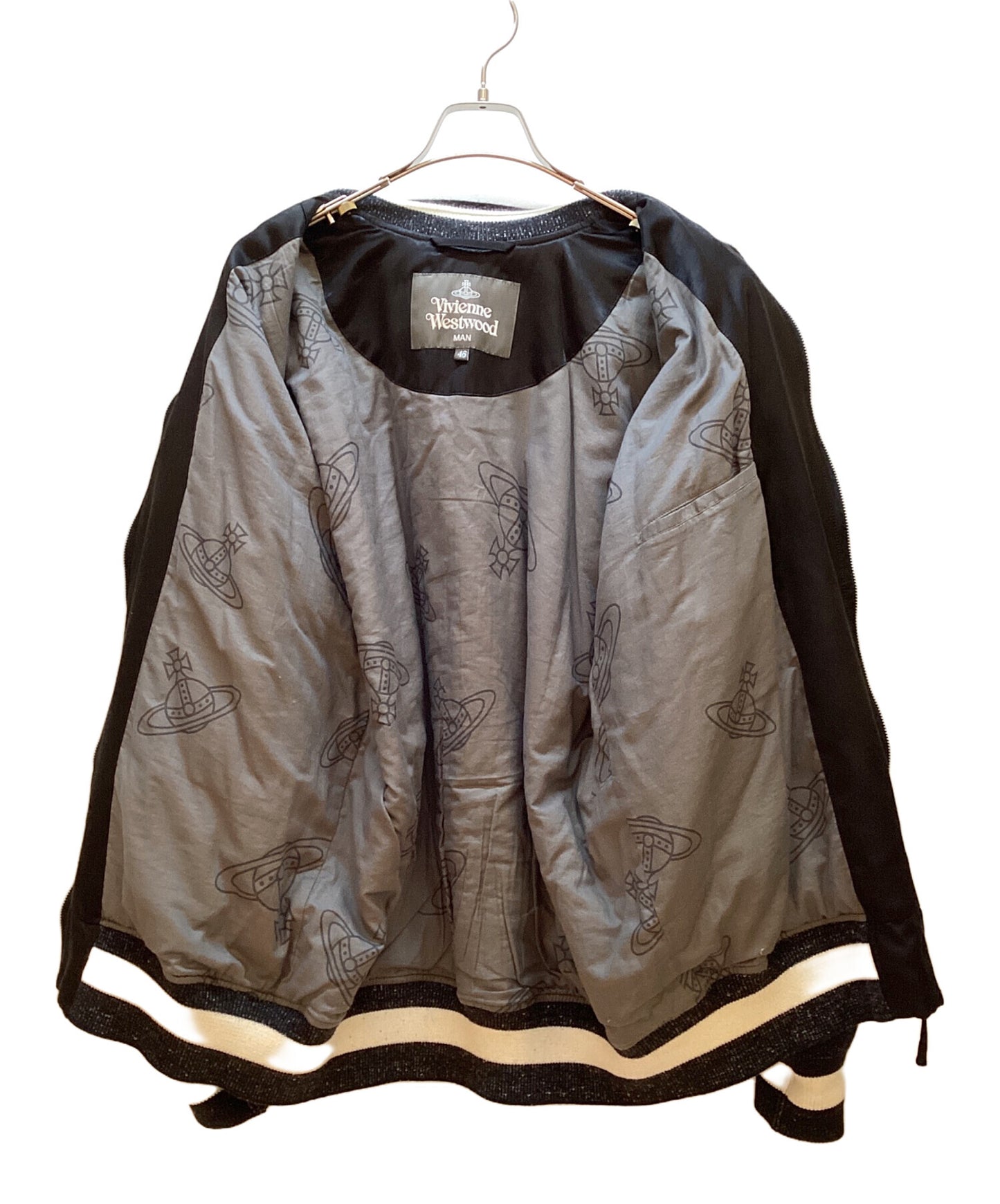 [Pre-owned] Vivienne Westwood man bicolor blouson VW-LP-72738