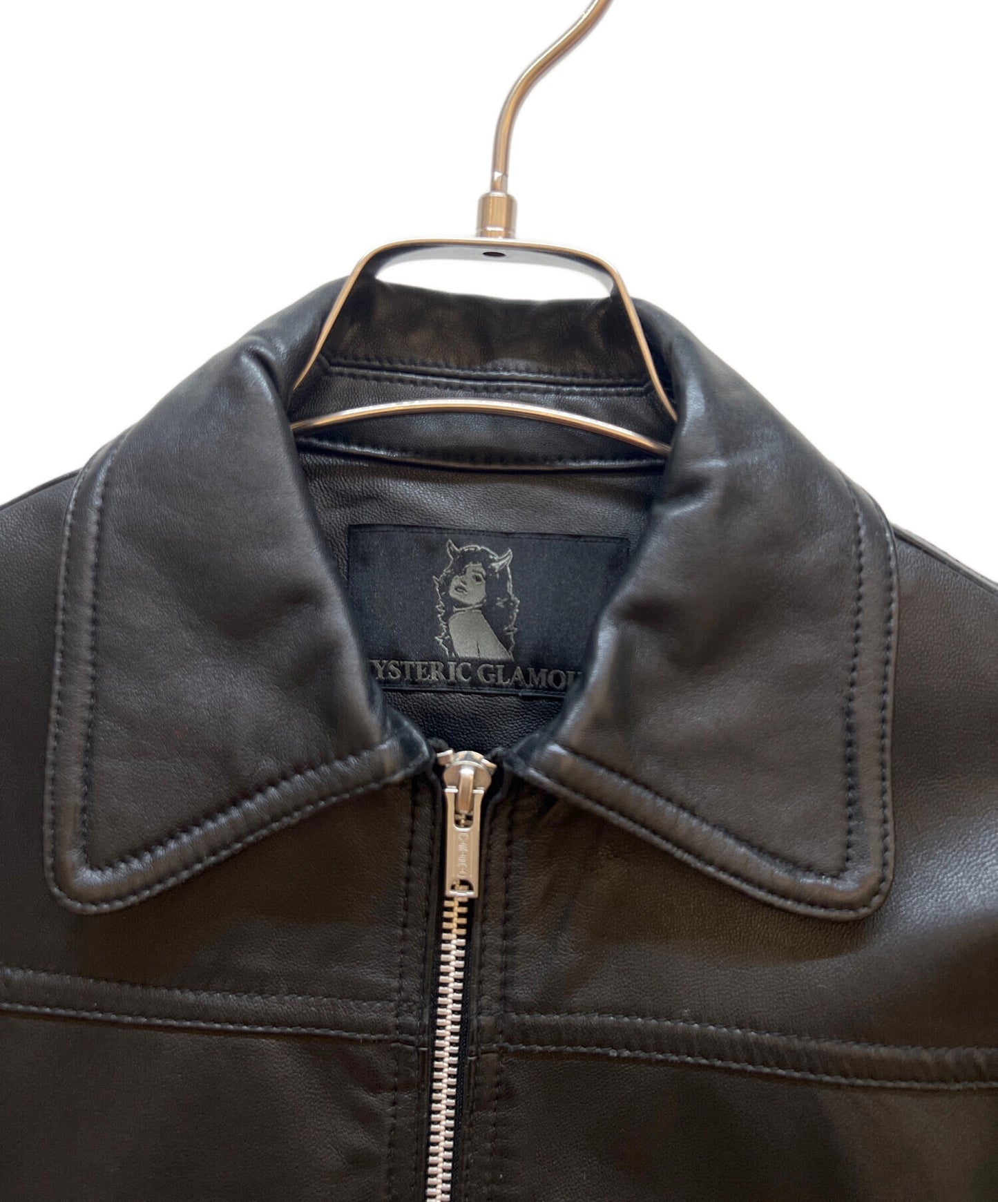 [Pre-owned] Hysteric Glamour leather jacket 0293LB01