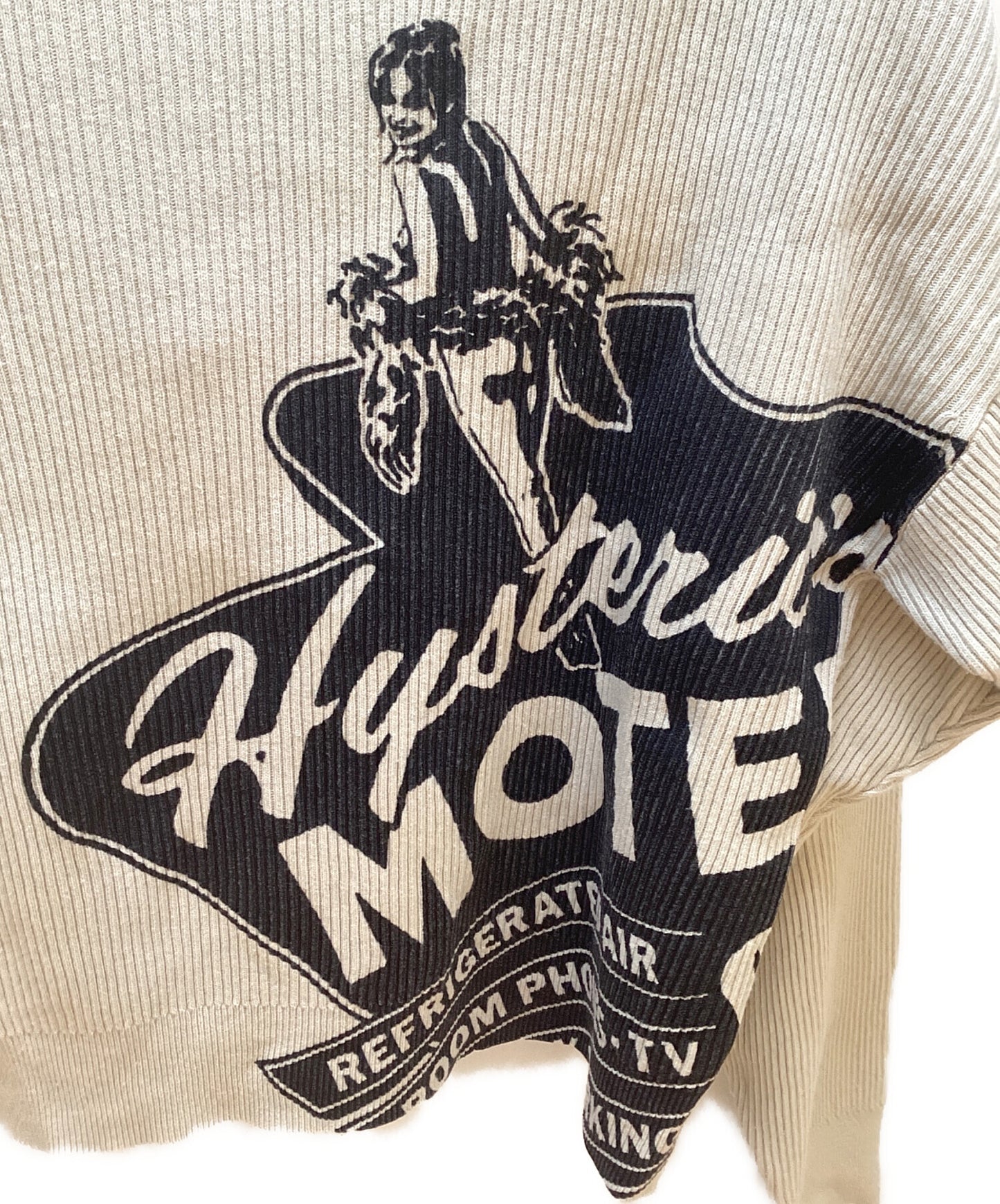 [Pre-owned] Hysteric Glamour Half Zip Sweatshirt 01233NS05