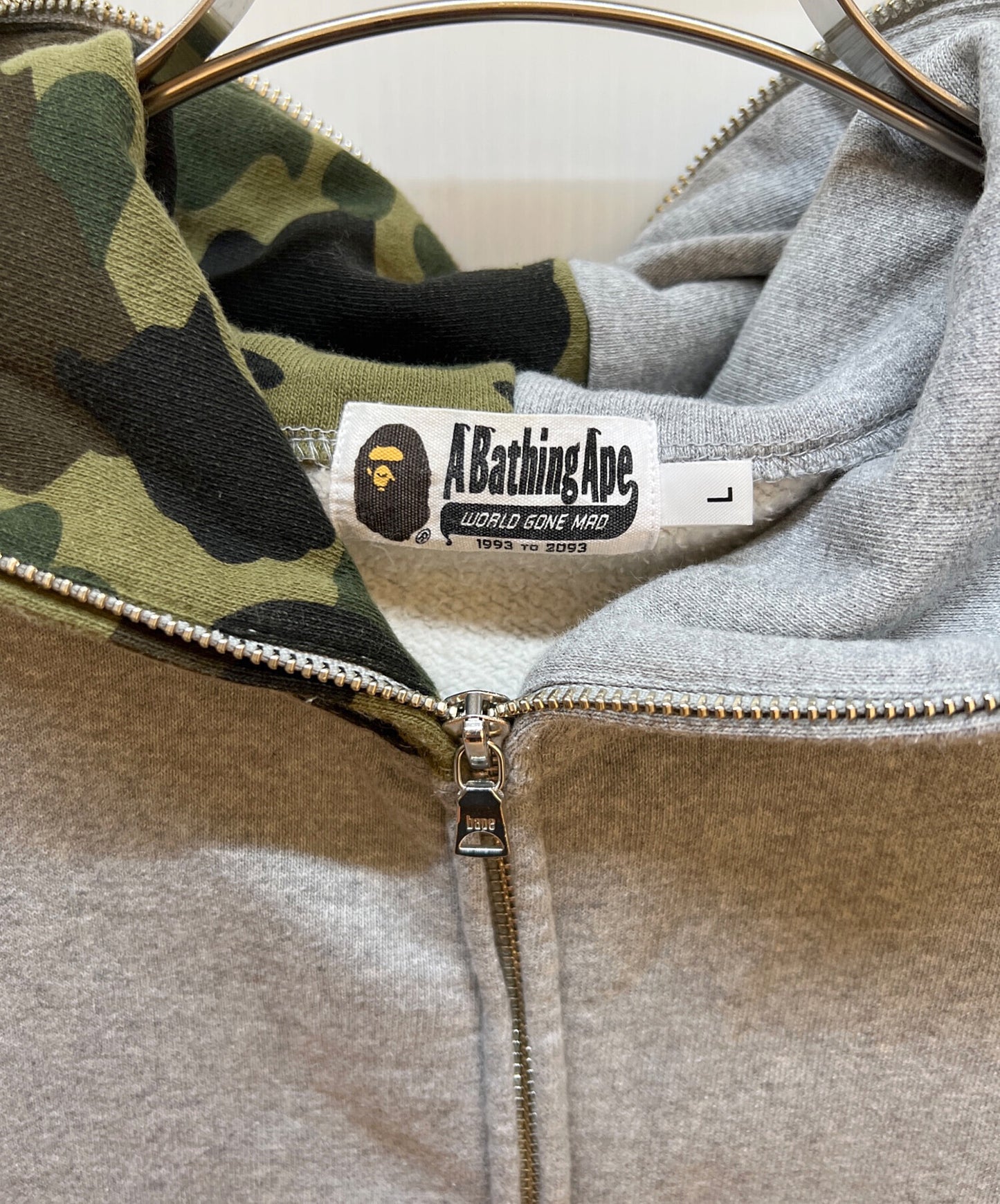 [Pre-owned] A BATHING APE Full Zip Shark Hoodie 001zpj801012m