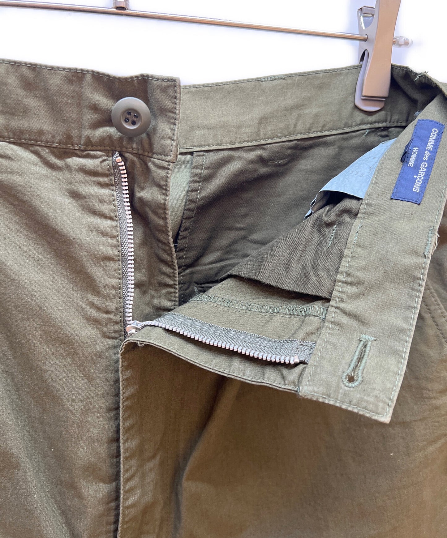 [Pre-owned] COMME des GARCONS HOMME pants with a switched back HE-P010