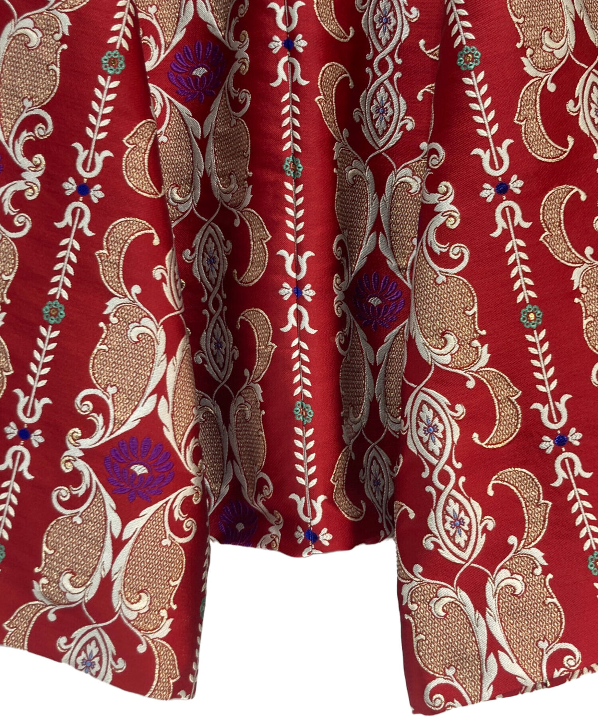 [Pre-owned] COMME des GARCONS HOMME PLUS Wide sarouel pants with all-over pattern embroidery PO-P15