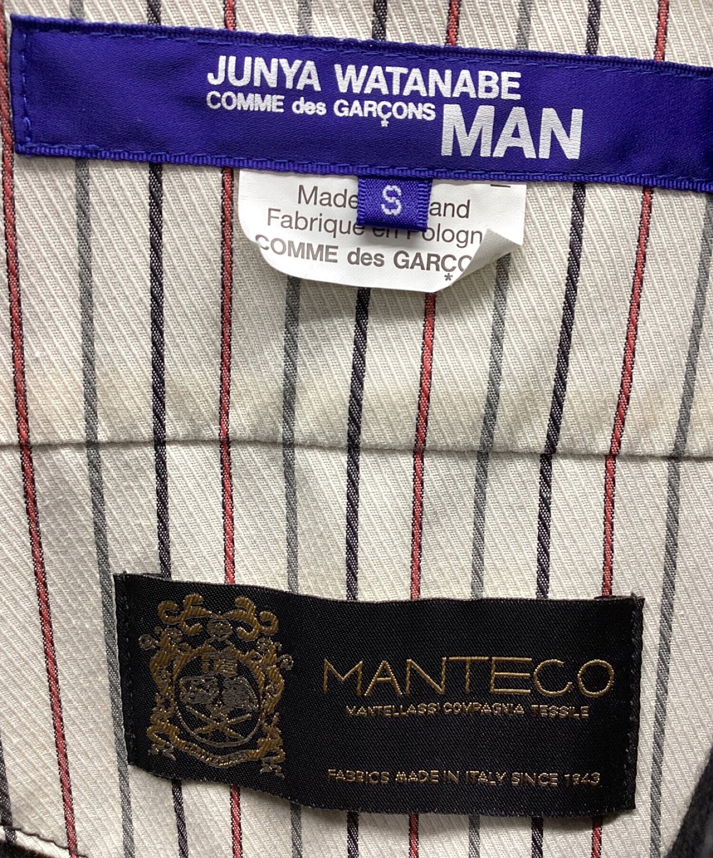 [Pre-owned] COMME des GARCONS JUNYA WATANABE MAN manteco shirt