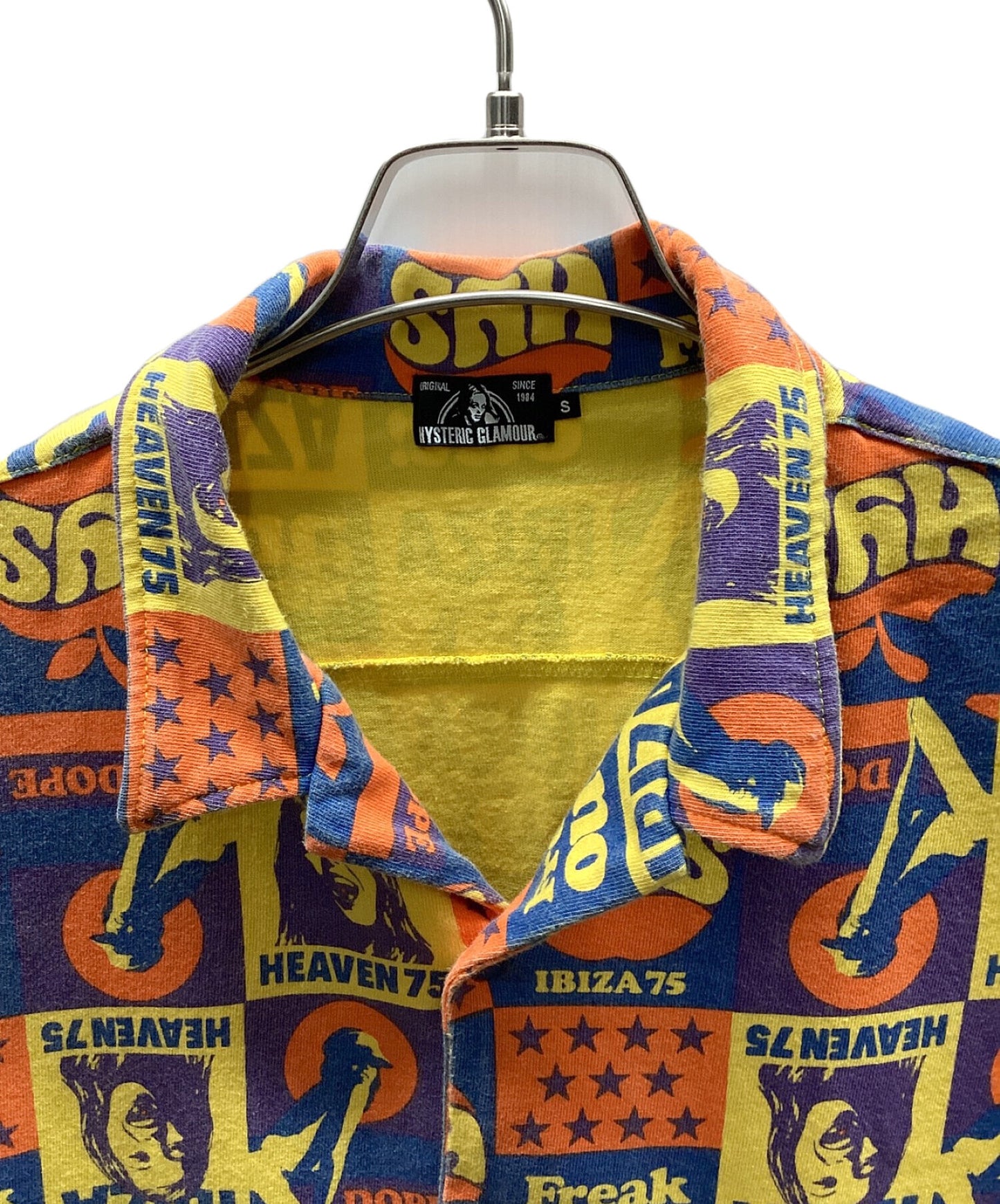 [Pre-owned] Hysteric Glamour short-sleeved shirt 02211CH03