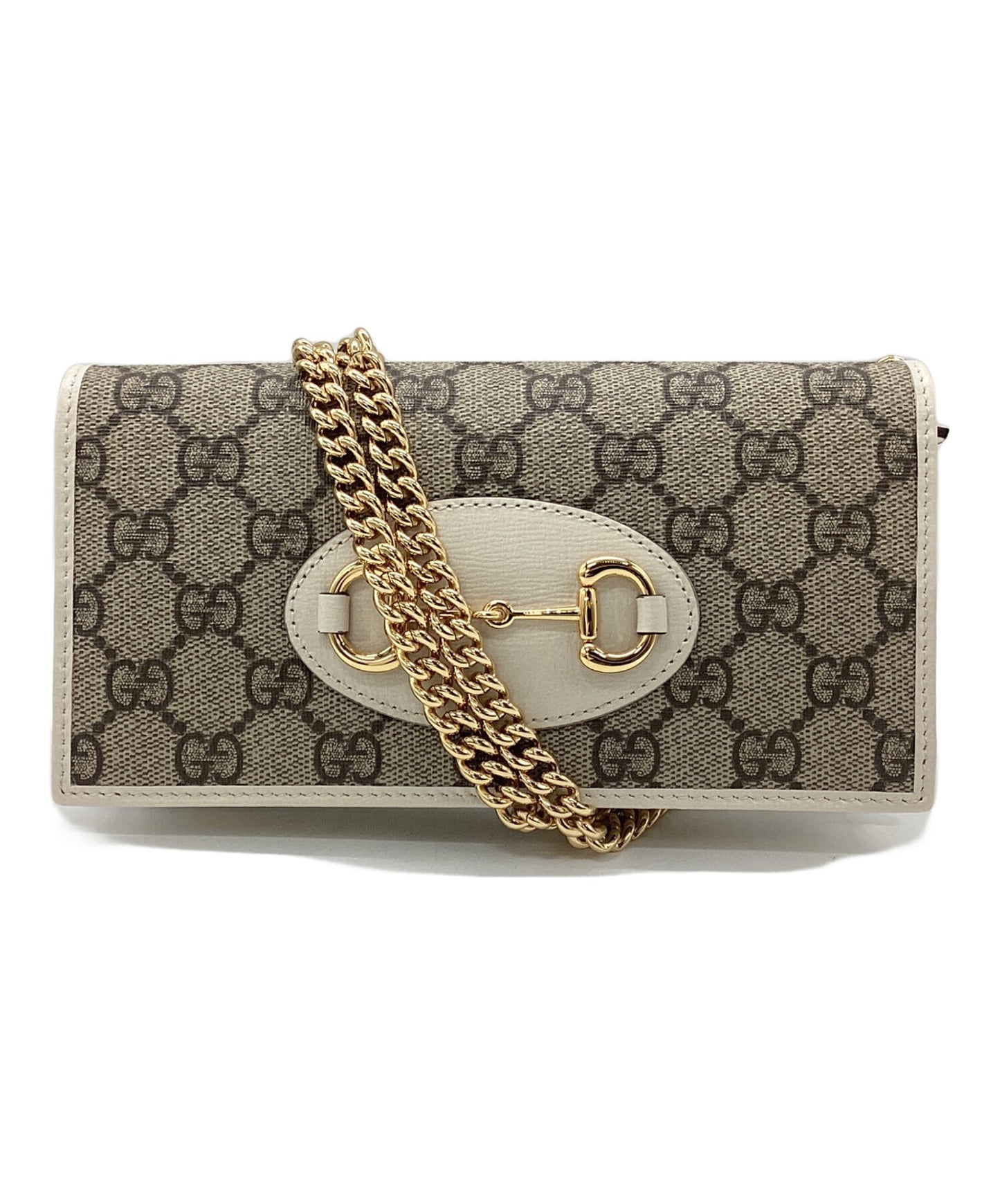 [Pre-owned] GUCCI Gucci Horsebit 1955 wallet with chain 621892