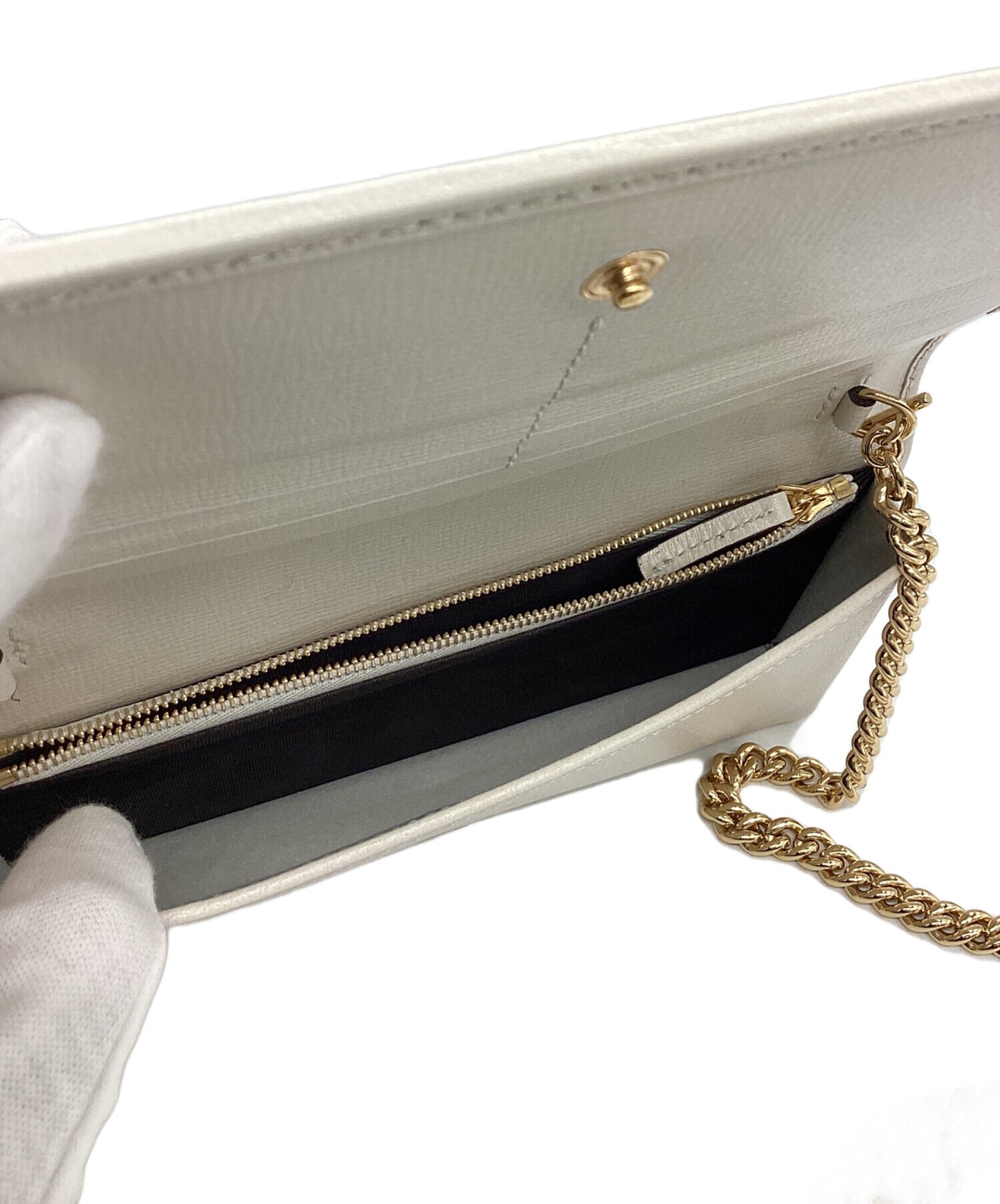 [Pre-owned] GUCCI Gucci Horsebit 1955 wallet with chain 621892