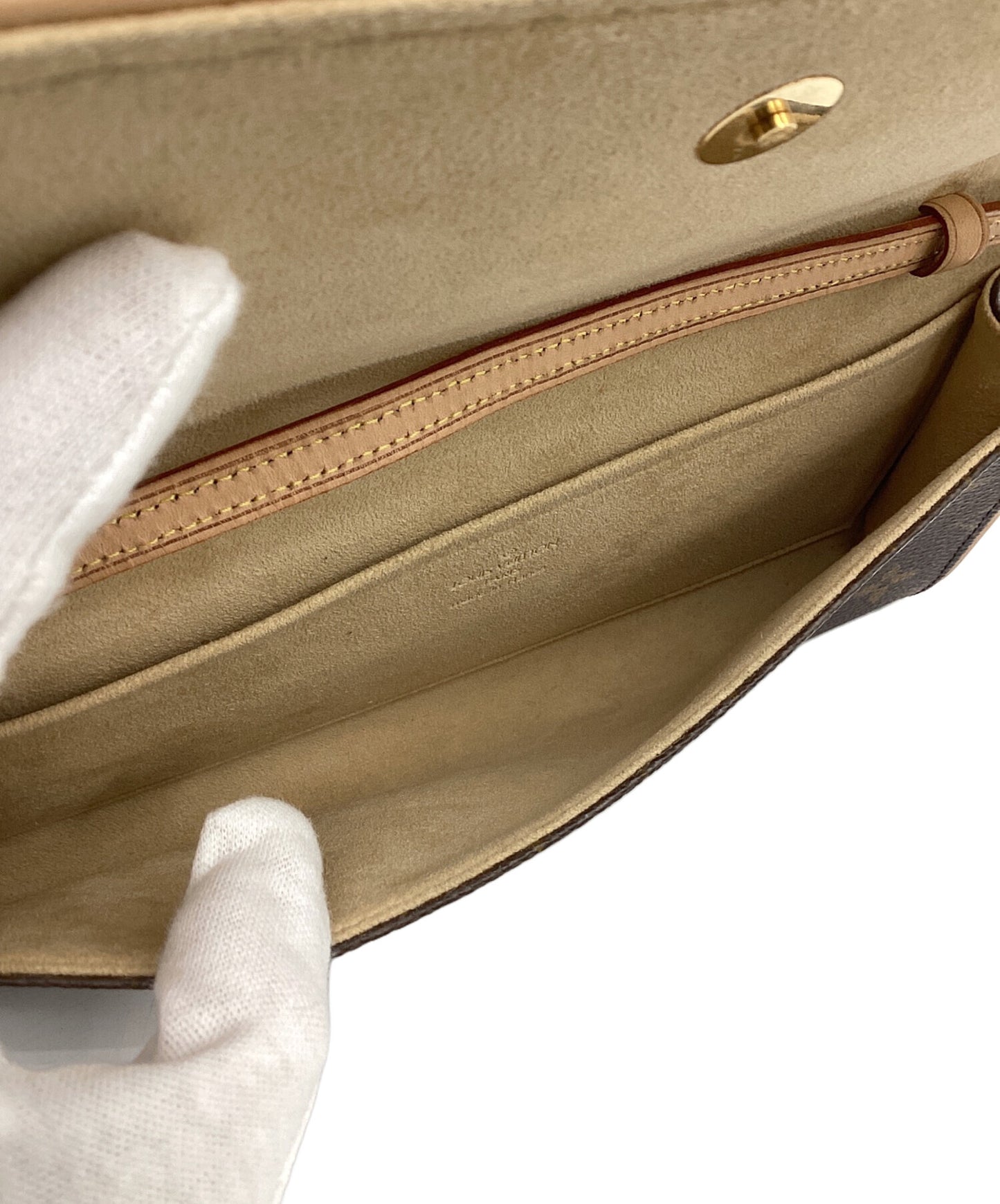 [Pre-owned] LOUIS VUITTON Monogram Pochette Twin GM M51852