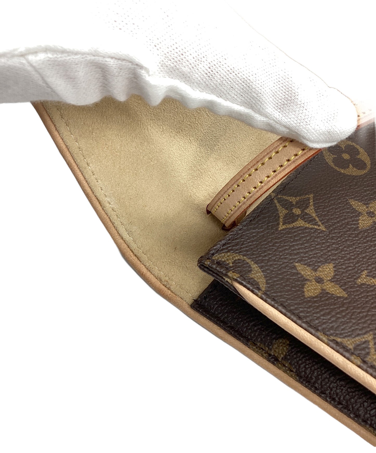 [Pre-owned] LOUIS VUITTON Monogram Pochette Twin GM M51852