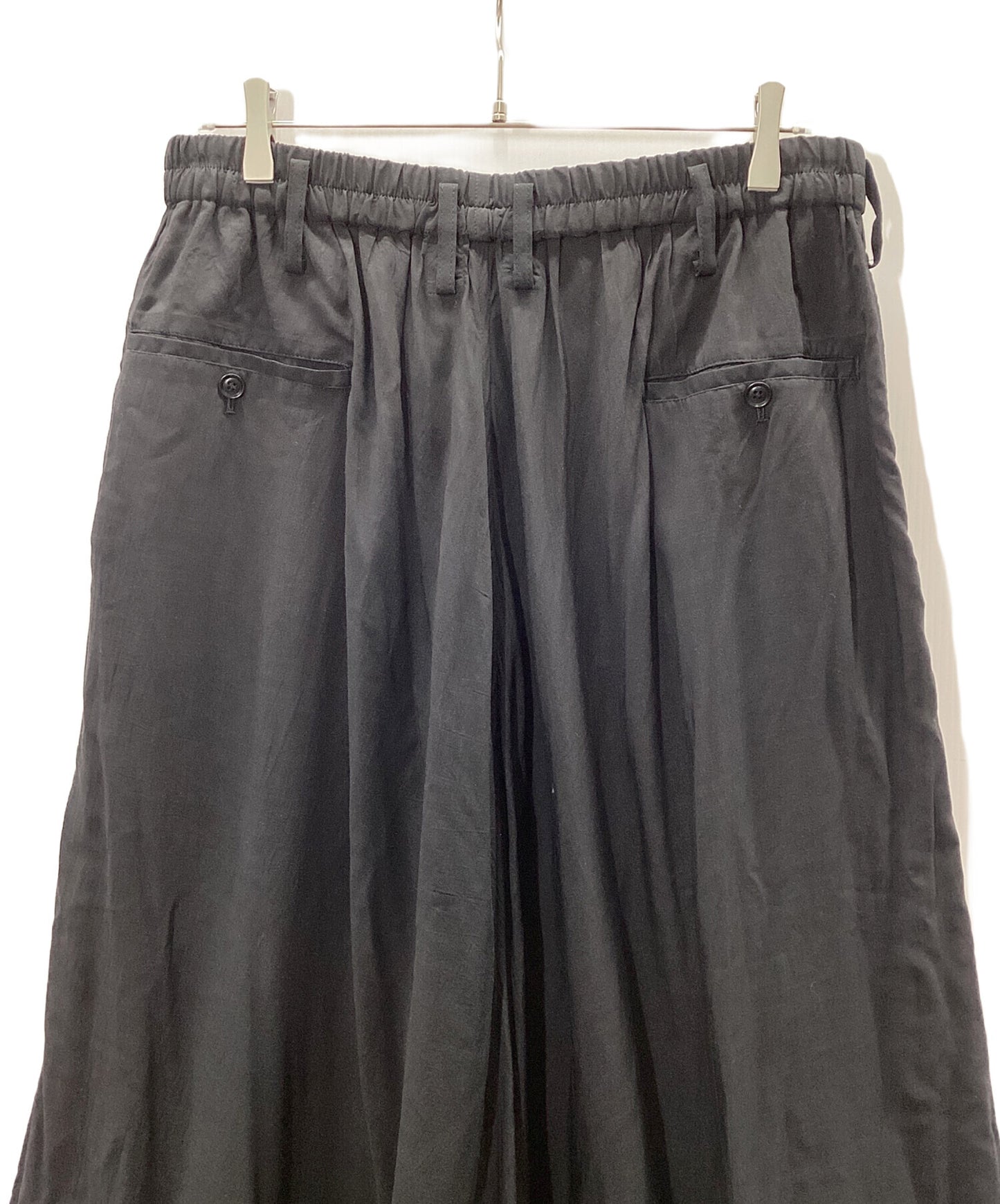 [Pre-owned] BLACK Scandal Yohji Yamamoto Nude Illustration Suluell Pants HV-S25-226