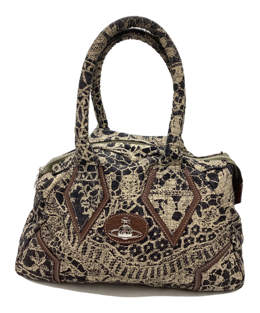 [Pre-owned] Vivienne Westwood YASMINE Handbag with all over pattern