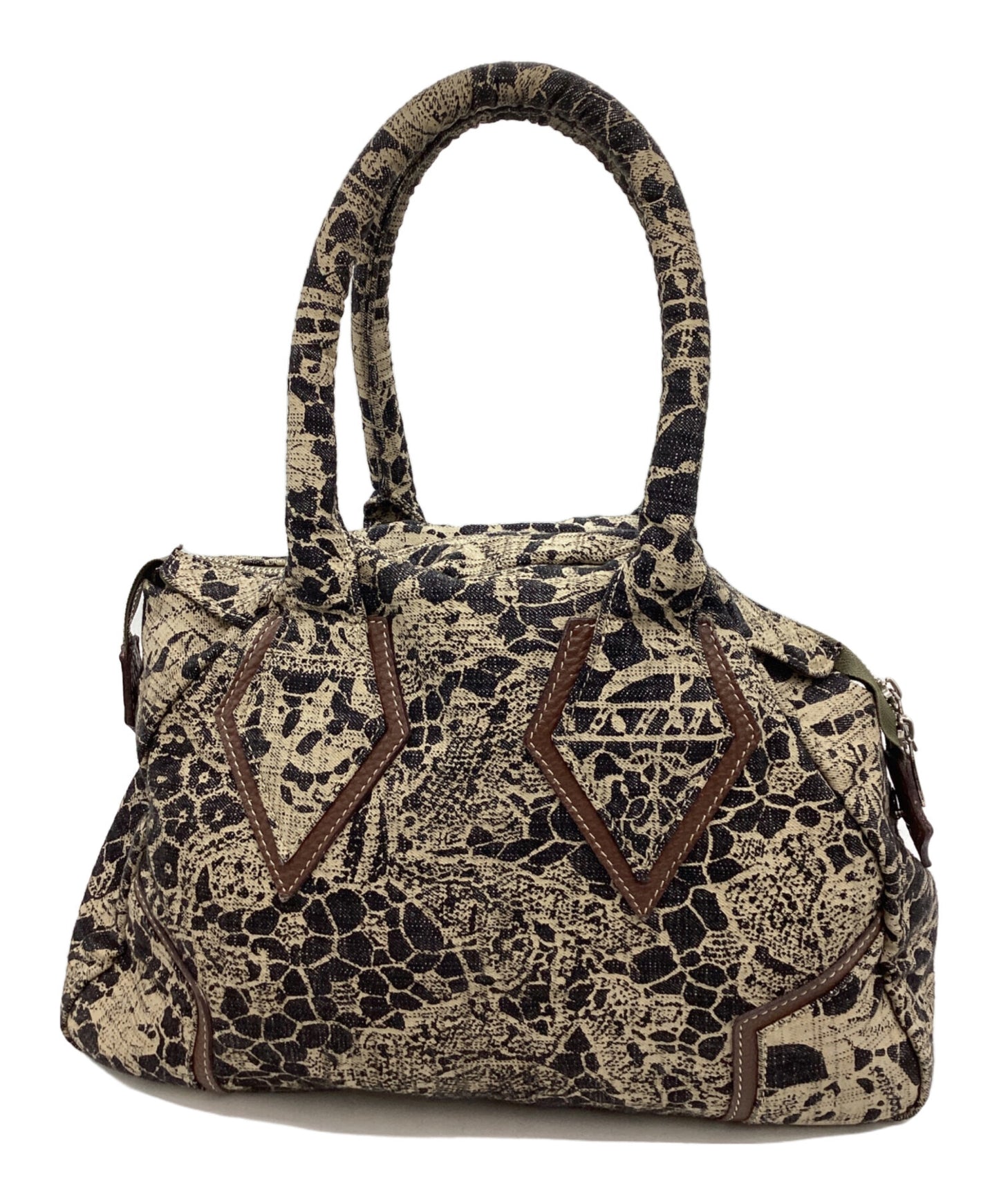 [Pre-owned] Vivienne Westwood YASMINE Handbag with all over pattern