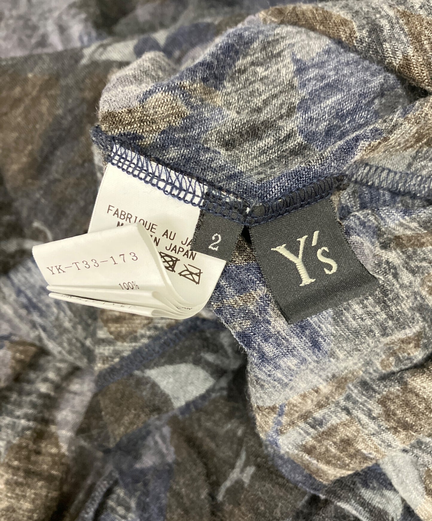 [Pre-owned] Y's duck-flask skirt YK-T33-173