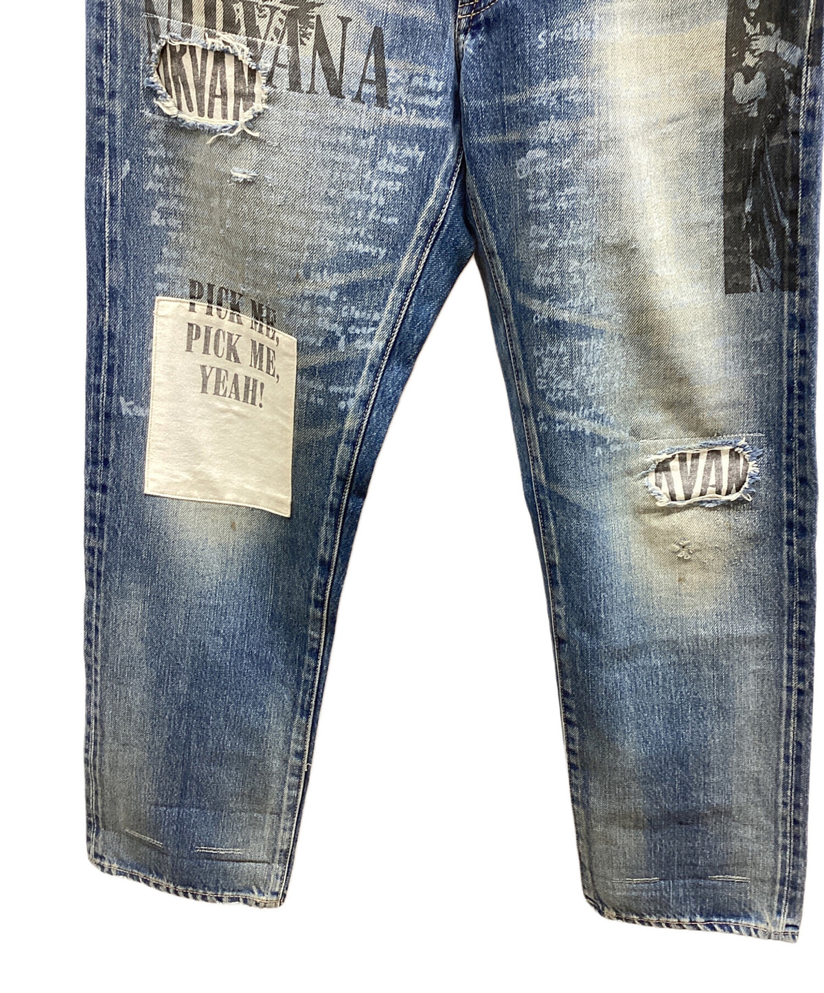 [Pre-owned] Hysteric Glamour Denim Pants 0194AP05